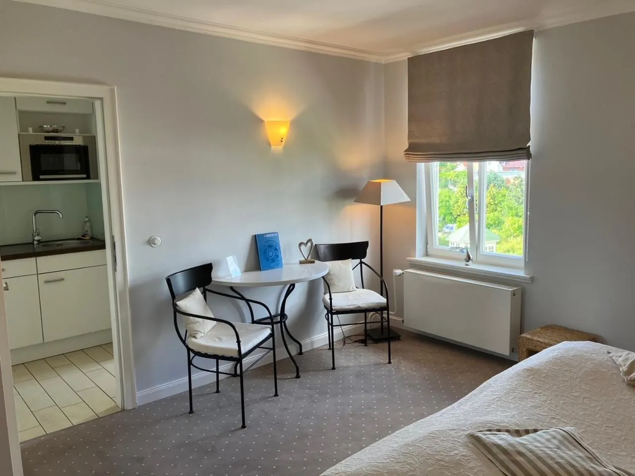 Photo of the whole room, Bed in Hotel Seemöwe