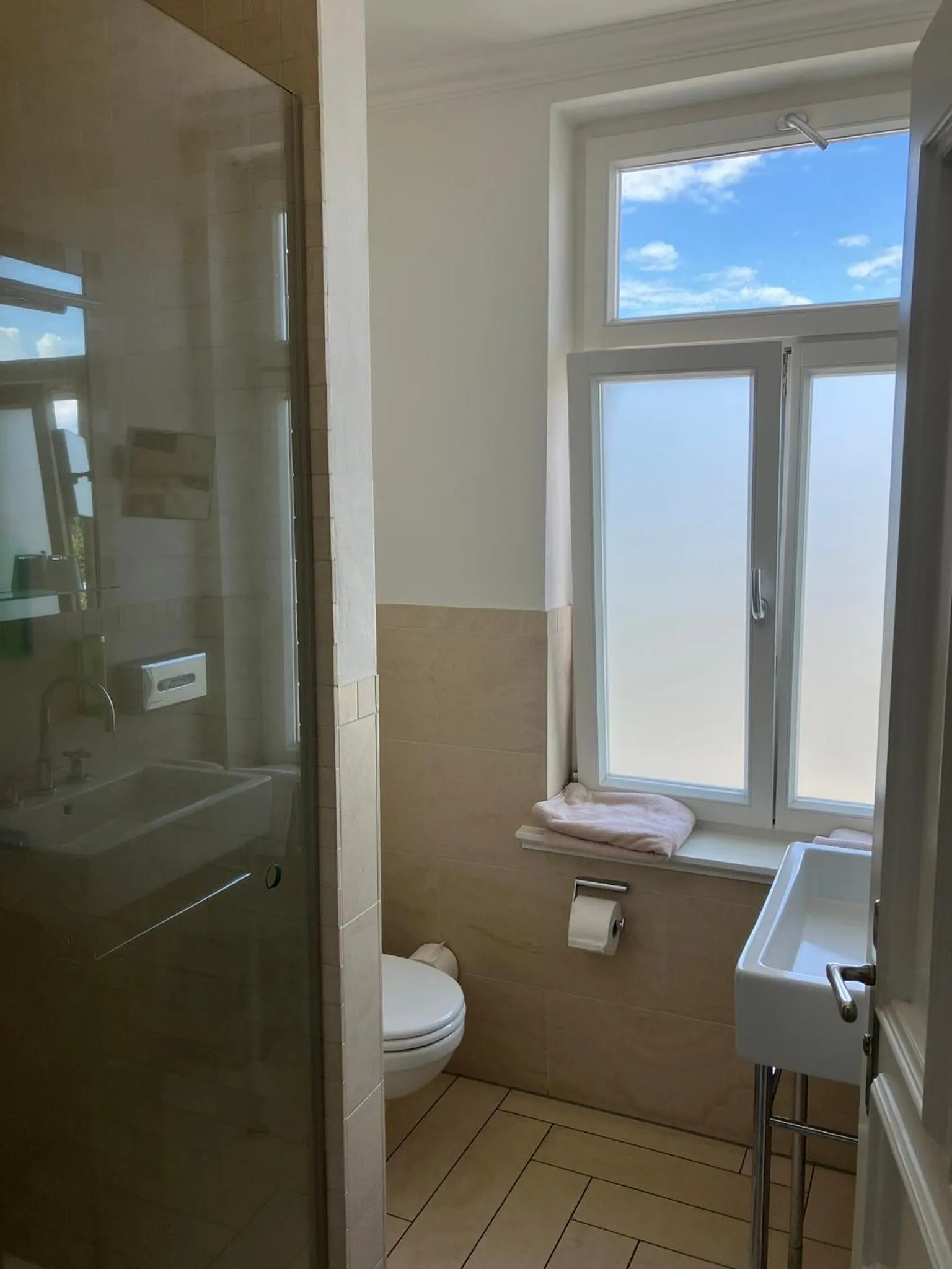 Bathroom in Hotel Seemöwe