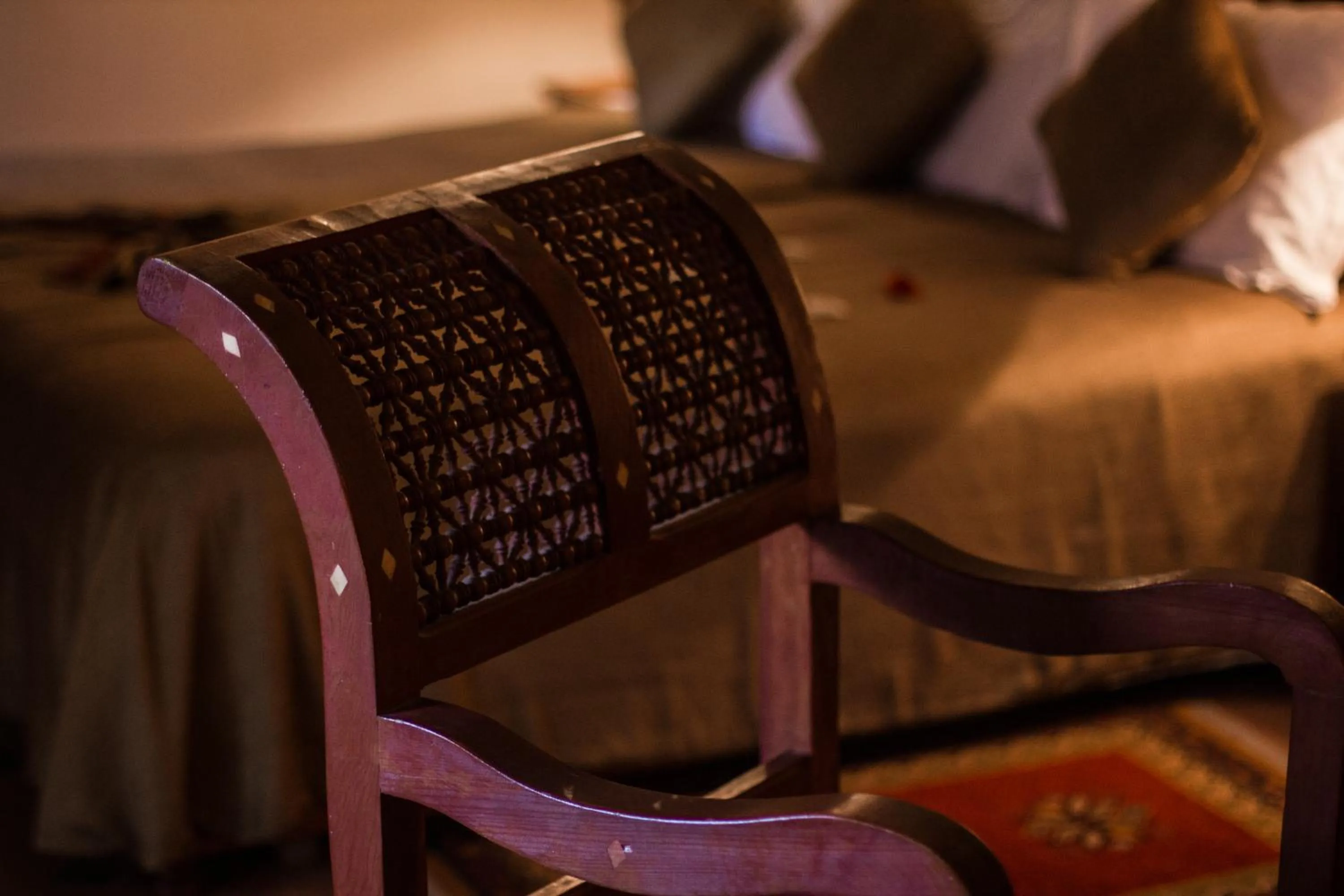 Lobby or reception, Bed in Riad Amina