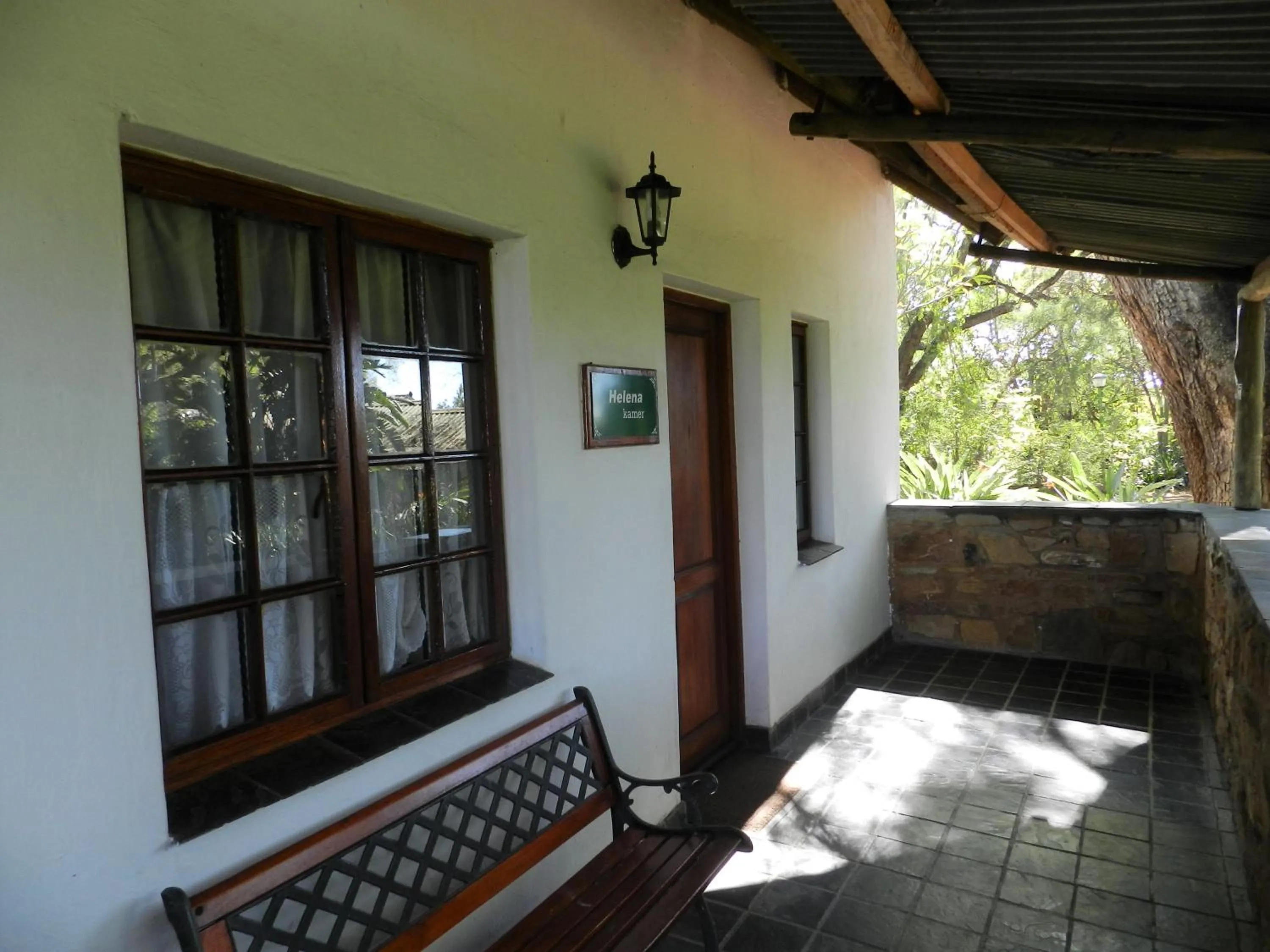 Shower in President Paul Kruger Guest Lodge