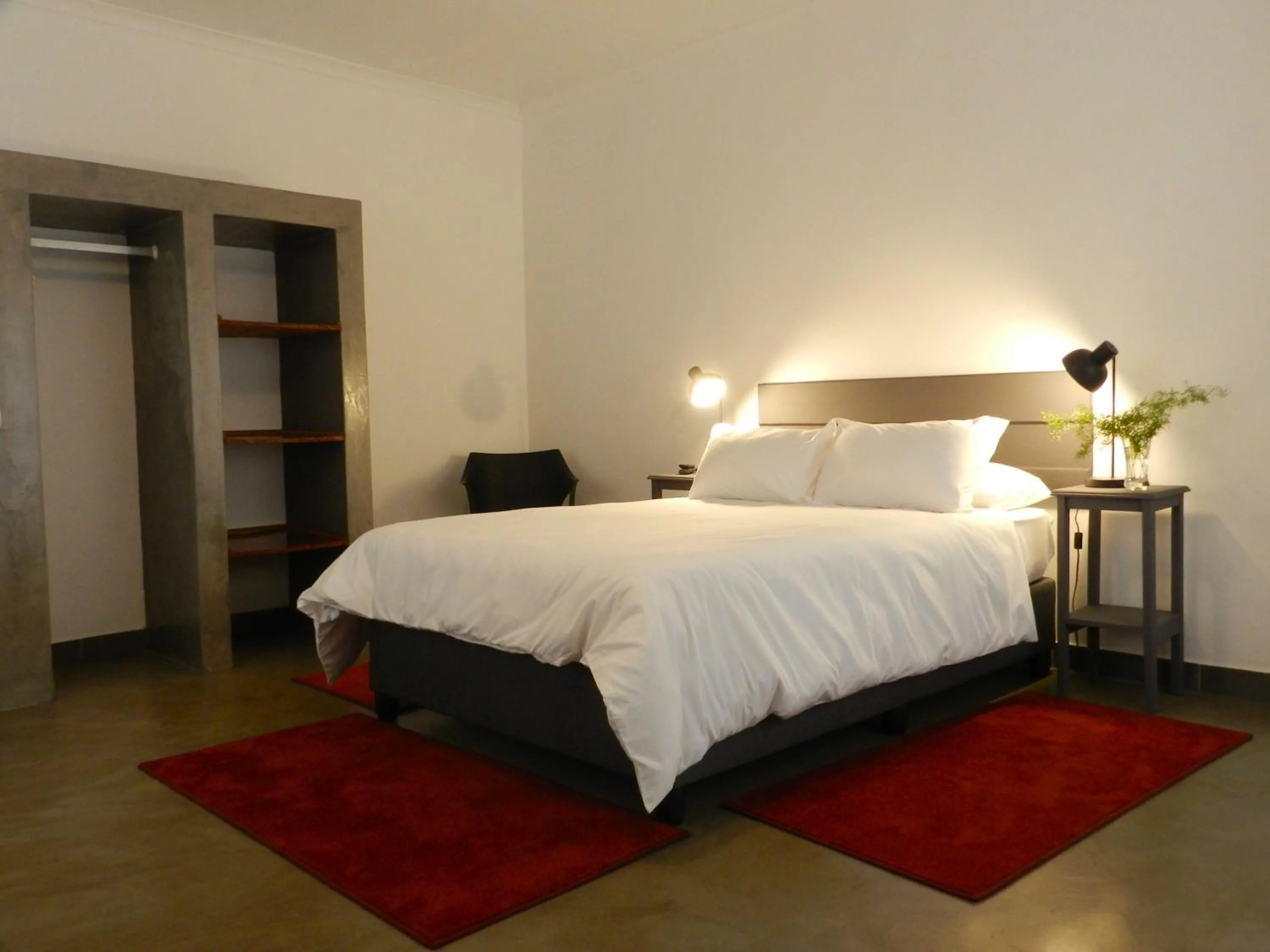 Bed in President Paul Kruger Guest Lodge