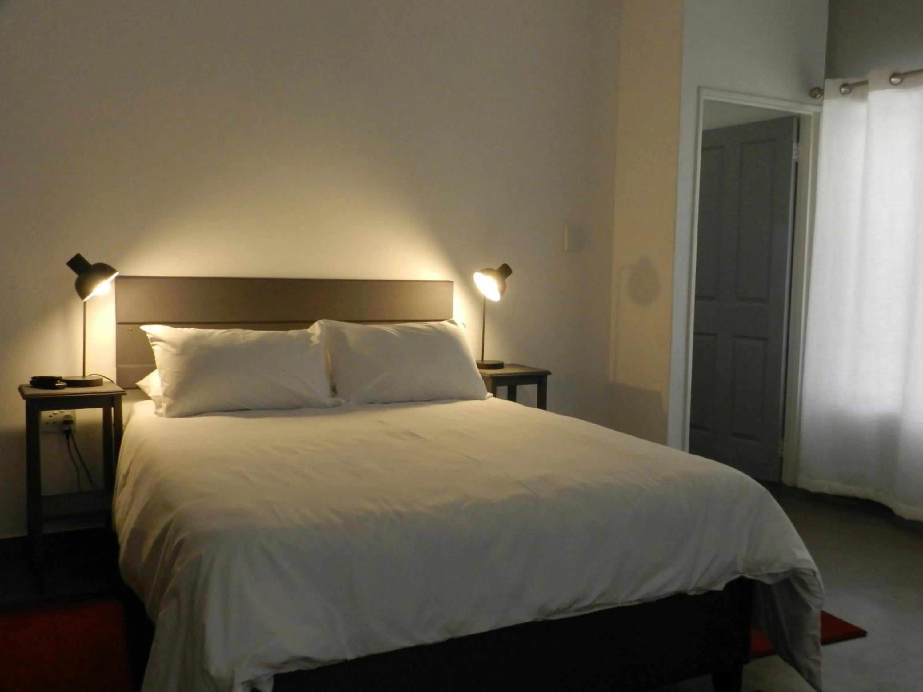 Bed in President Paul Kruger Guest Lodge