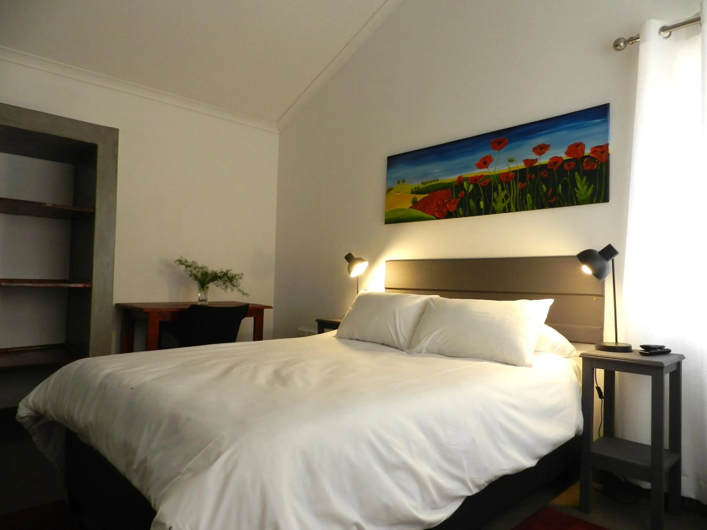 Bed in President Paul Kruger Guest Lodge