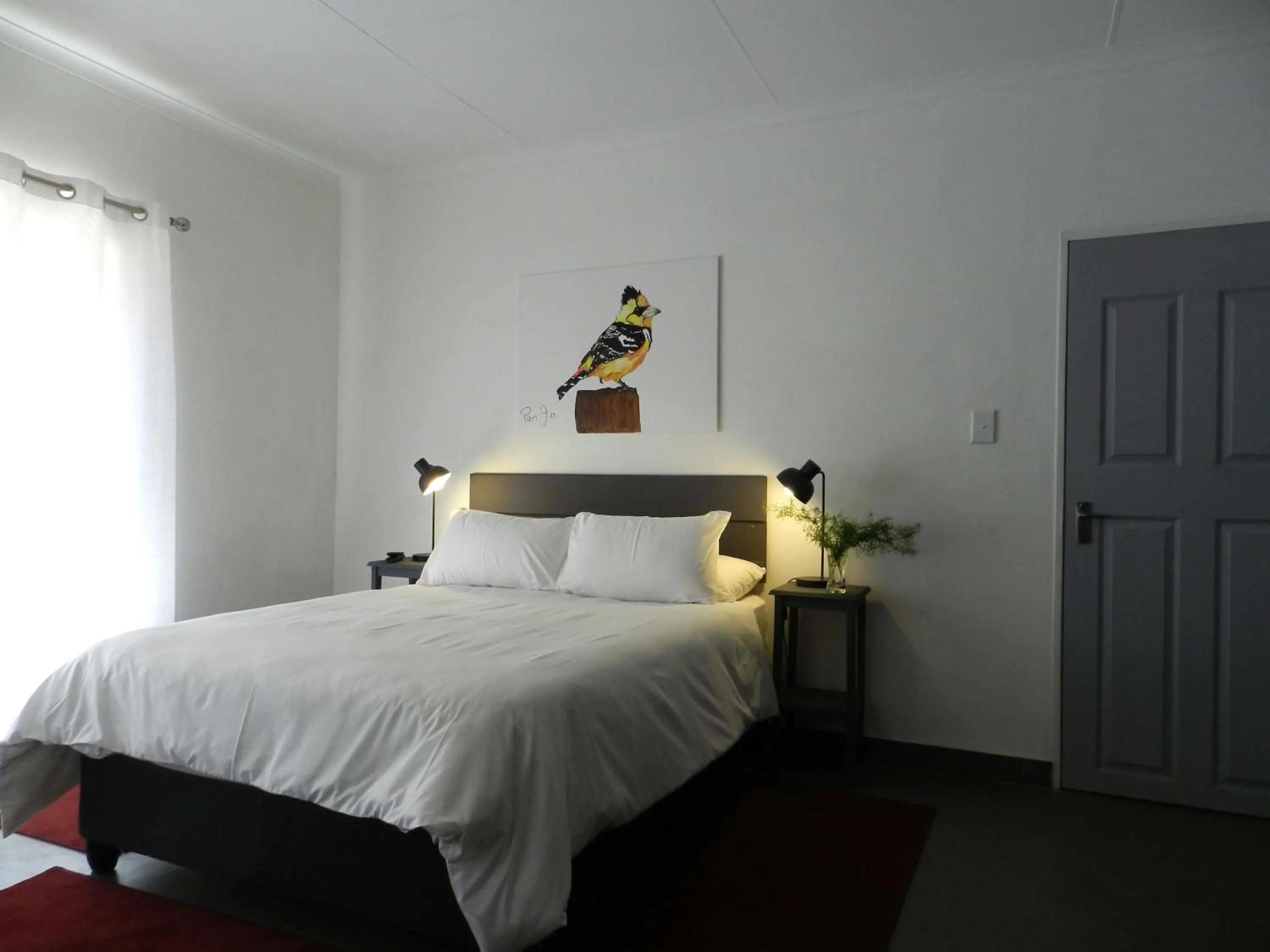 Bed in President Paul Kruger Guest Lodge