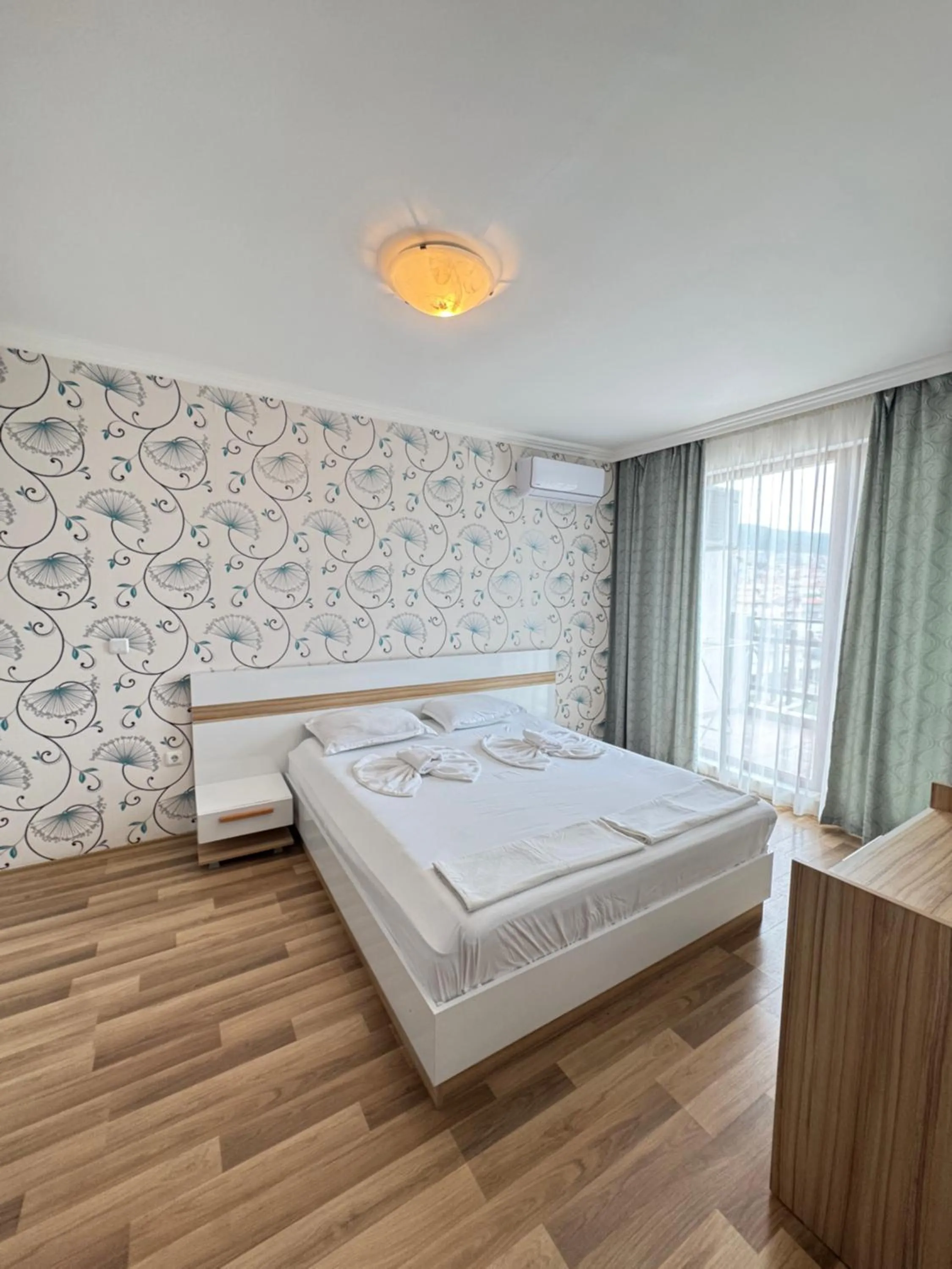 Bed in OLYMP Apart-Complex