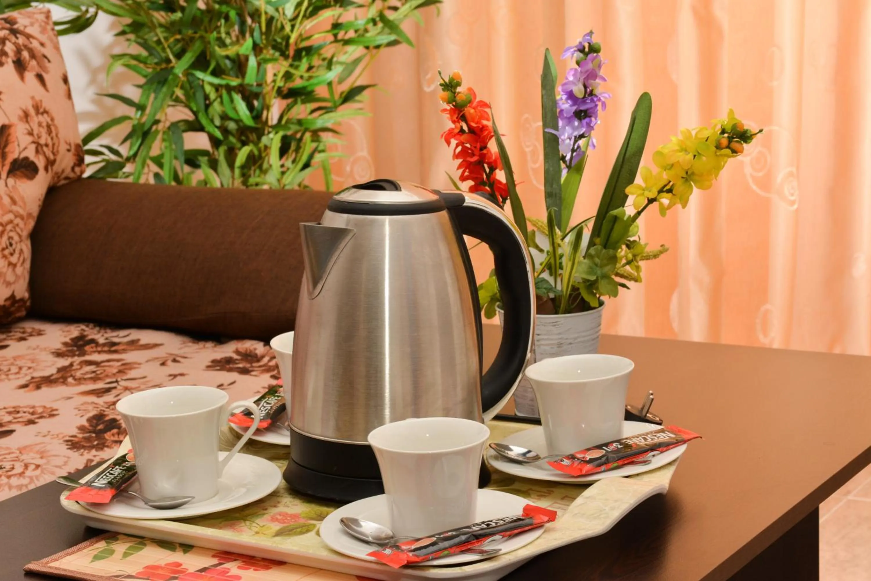 Living room in OLYMP Apart-Complex