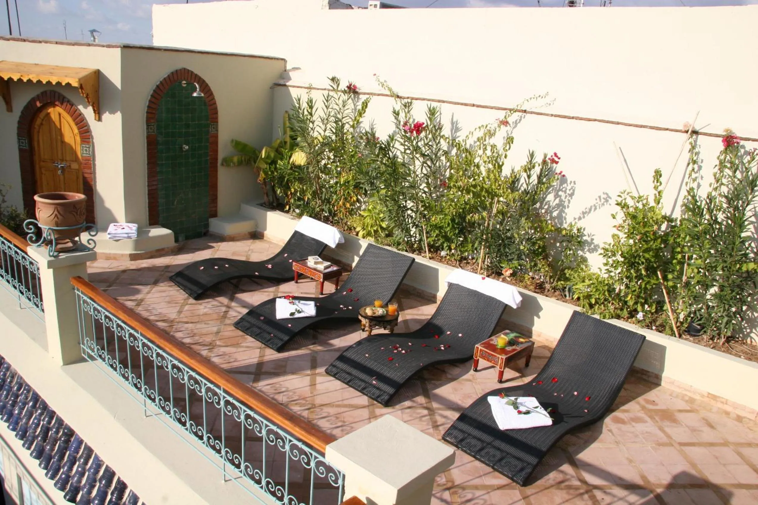 Balcony/Terrace in Riad Kenzo