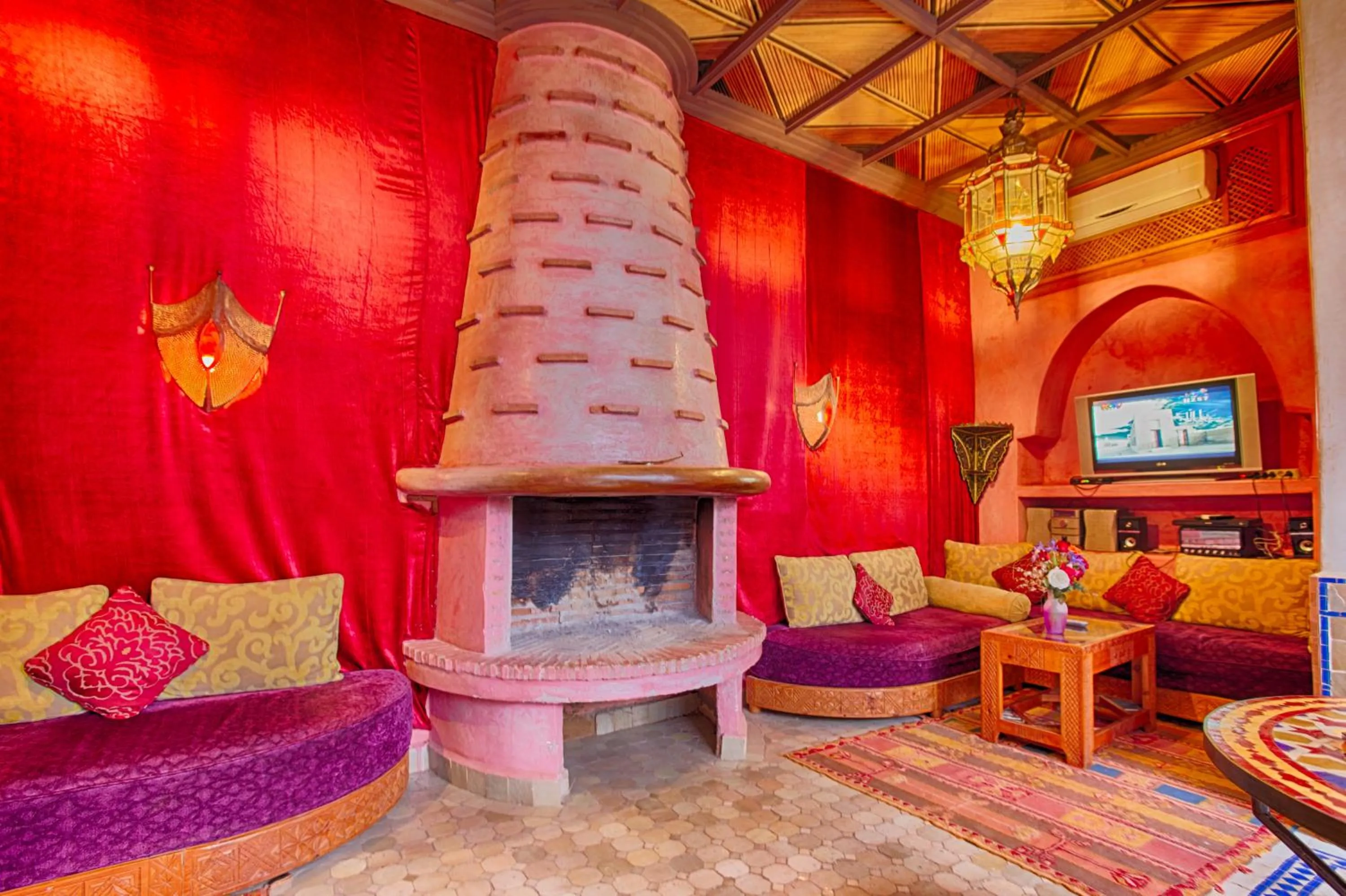 Living room in Riad Kenzo