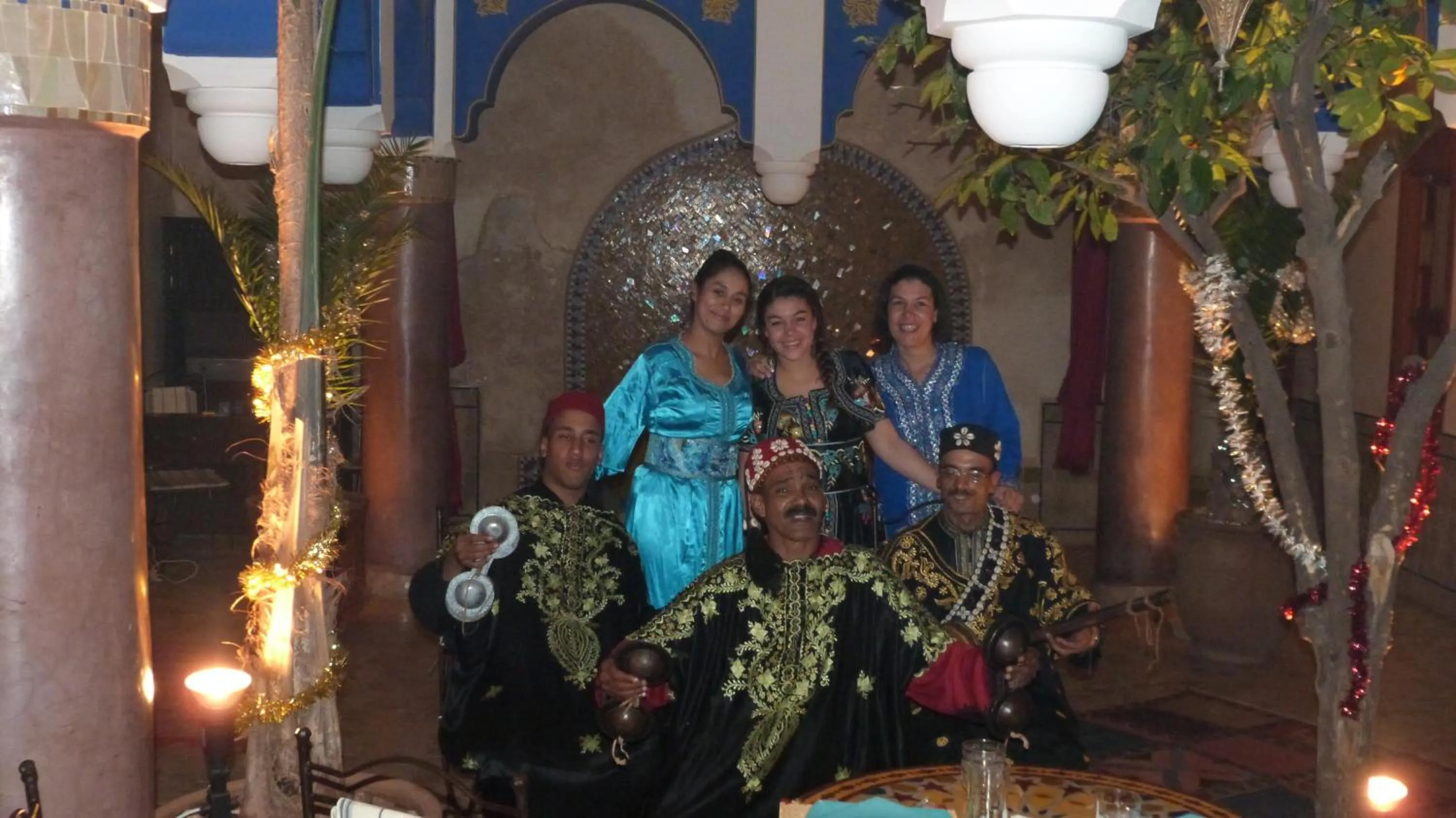 Living room in Riad Kenzo