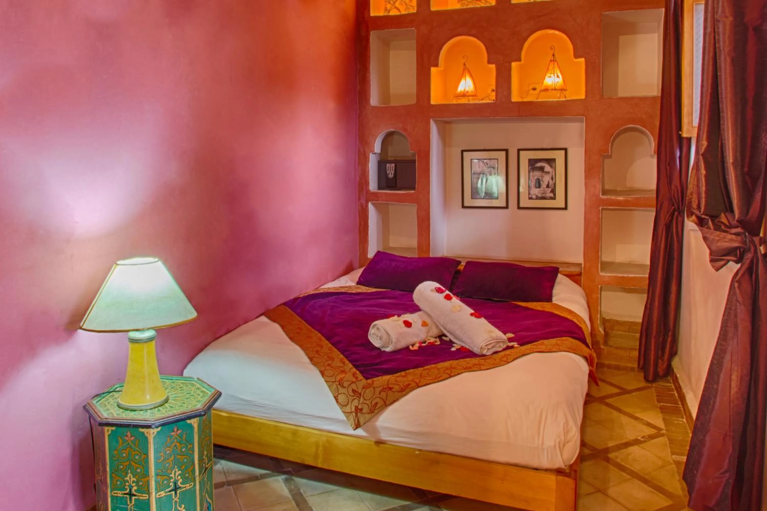 Bedroom, Bed in Riad Kenzo