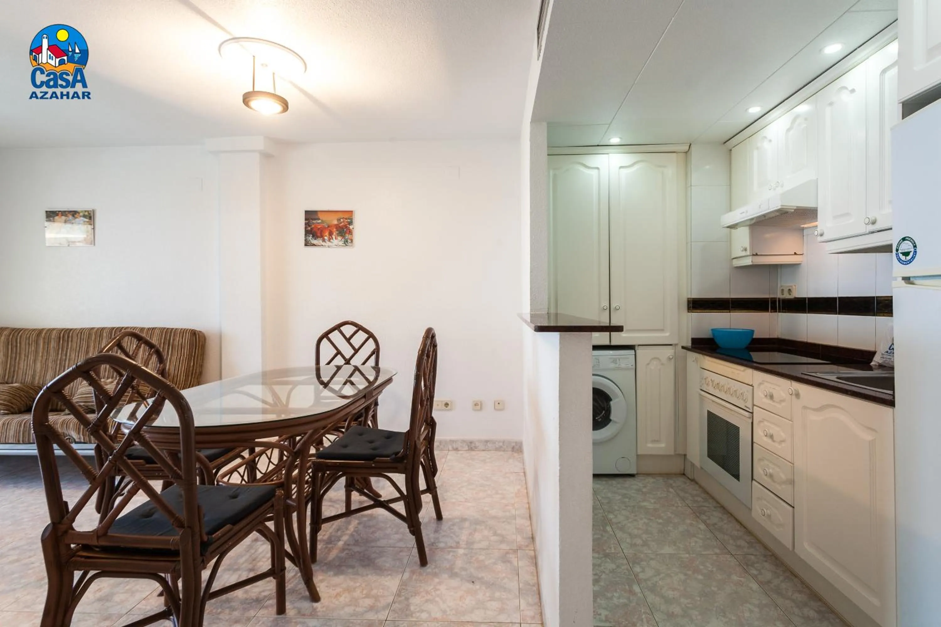 Living room in Residencial Casablanca Casa Azahar