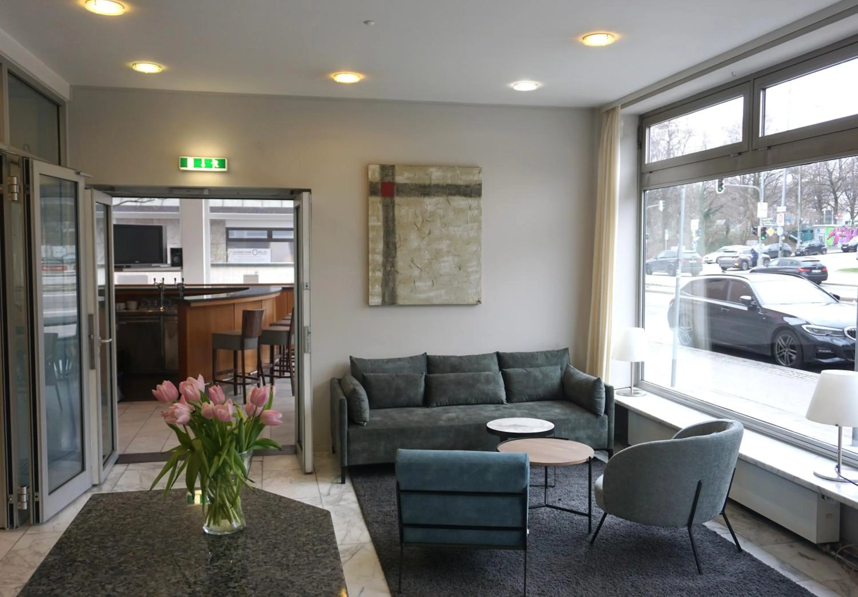 Lobby or reception in Hotel Senator München