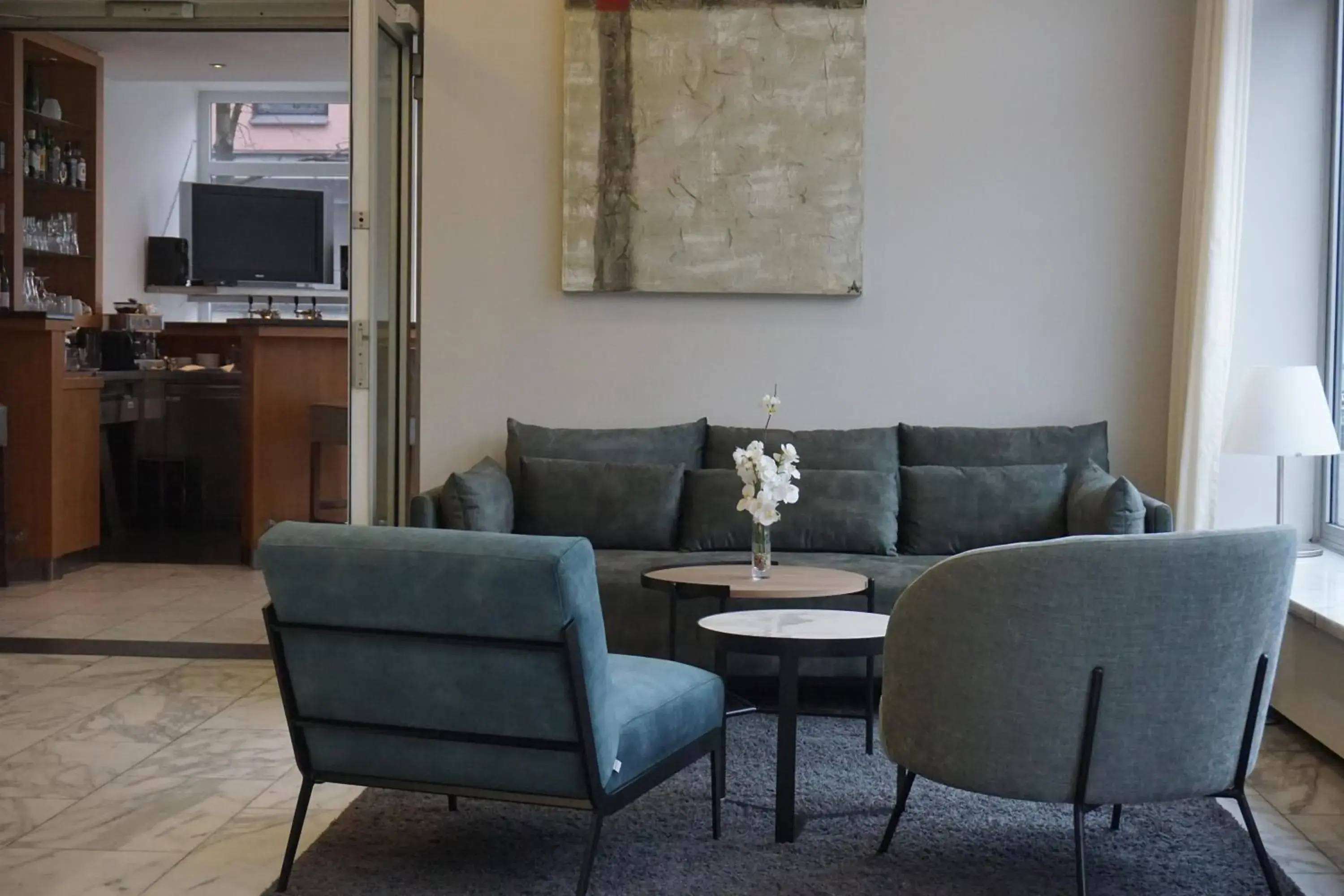 Lobby or reception in Hotel Senator München Lobby or reception in Hotel Senator München