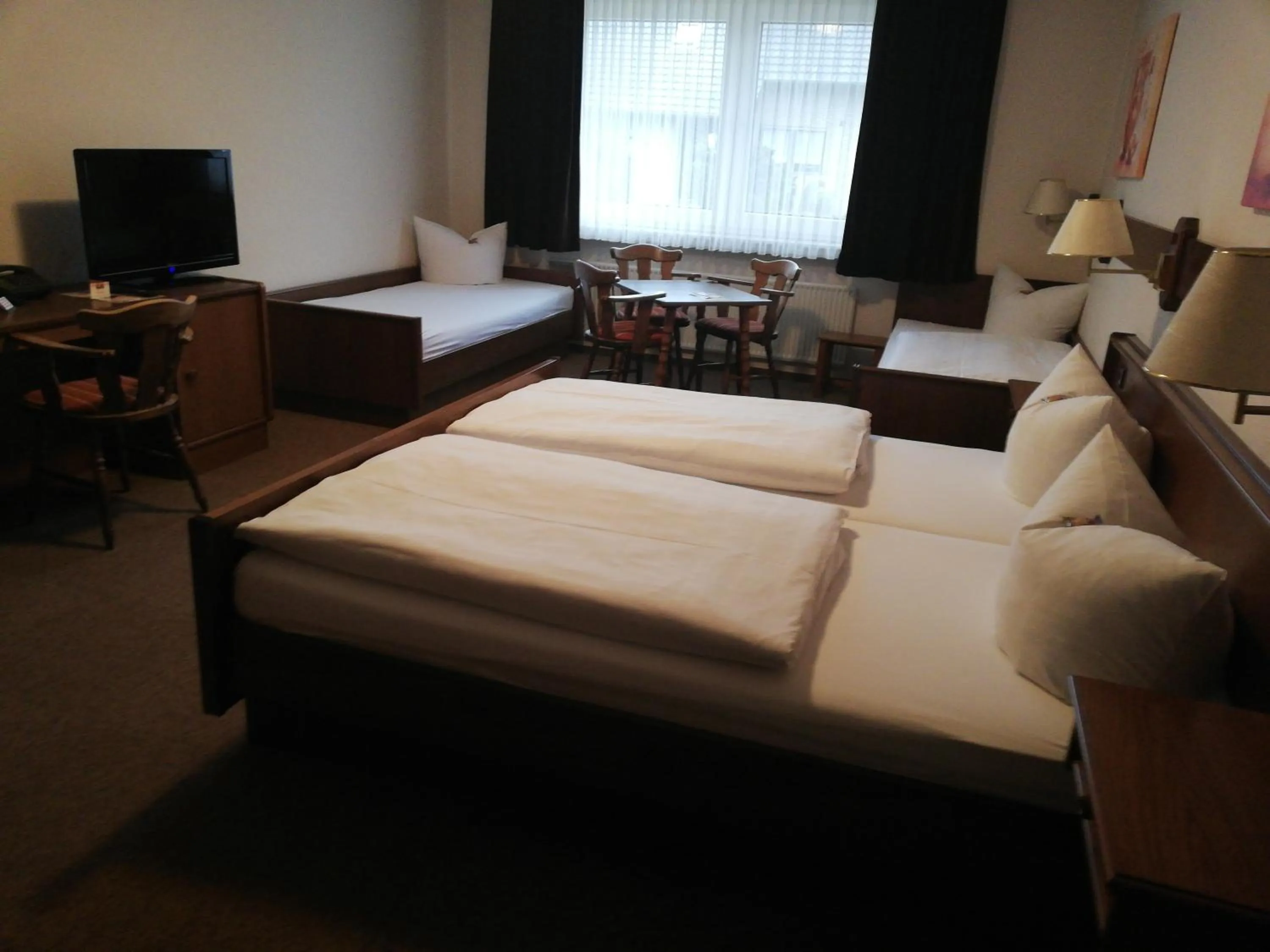 Bed in Hotel Alex Herbermann