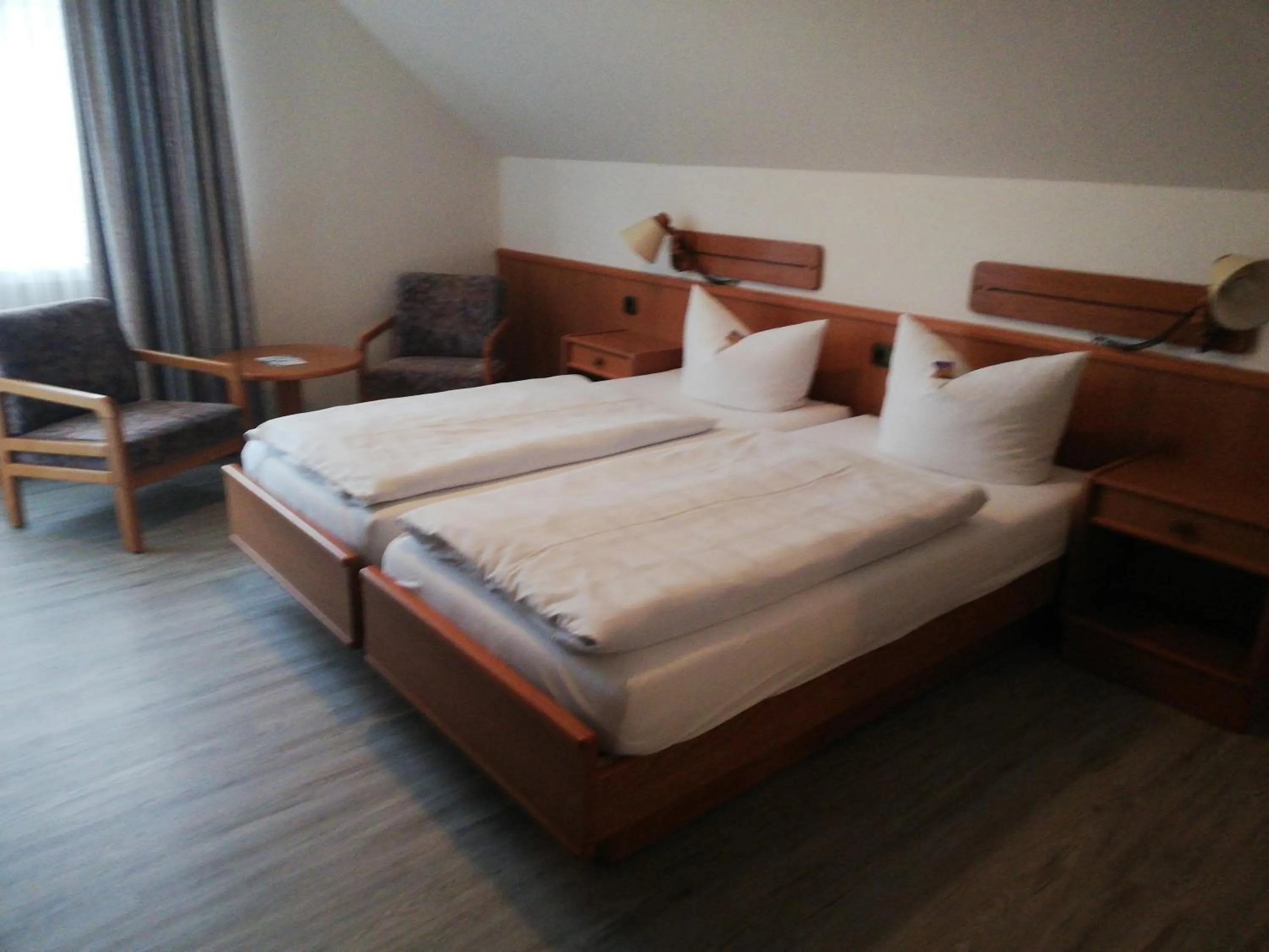 Bed in Hotel Alex Herbermann