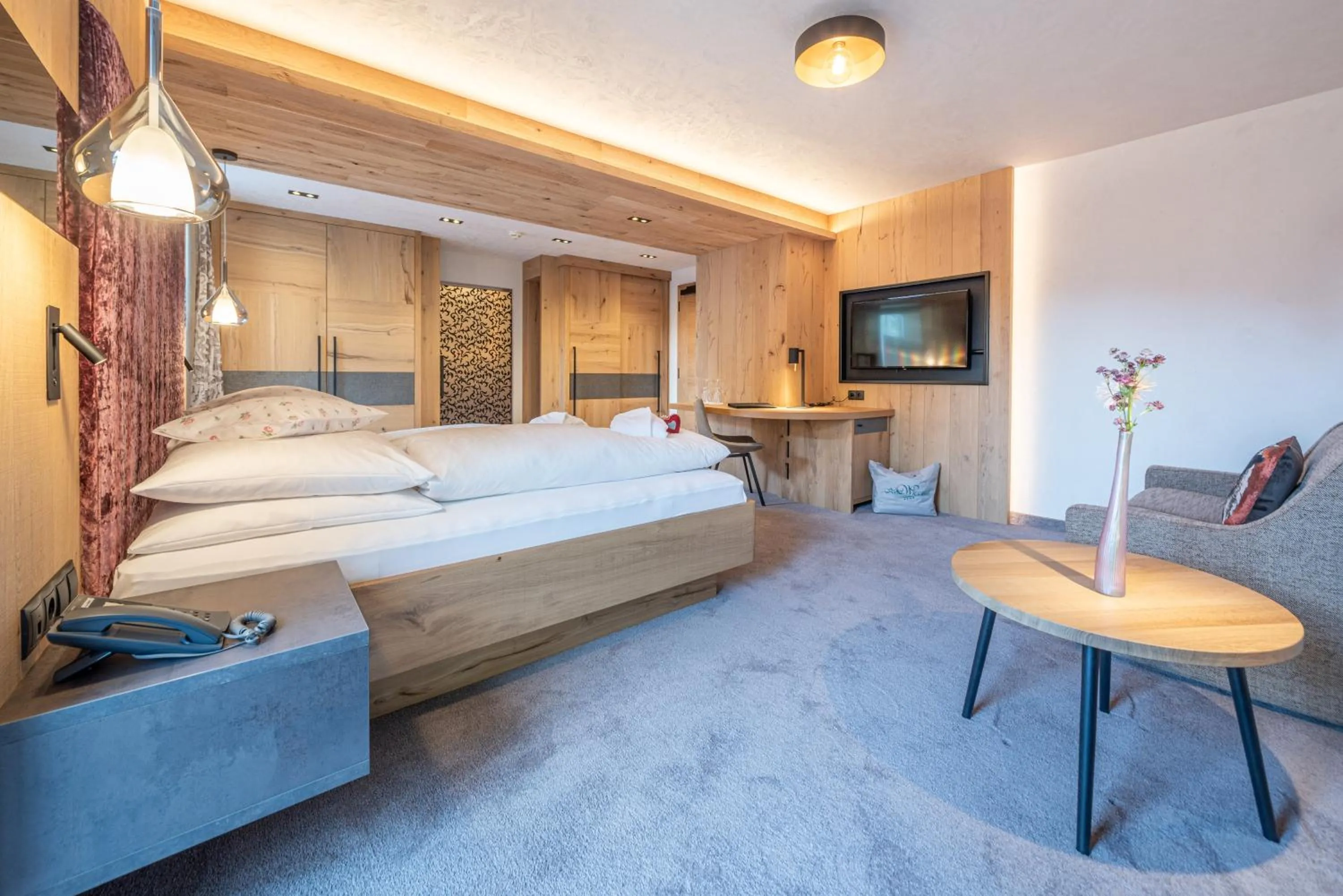 Bed in Hotel Wiesental