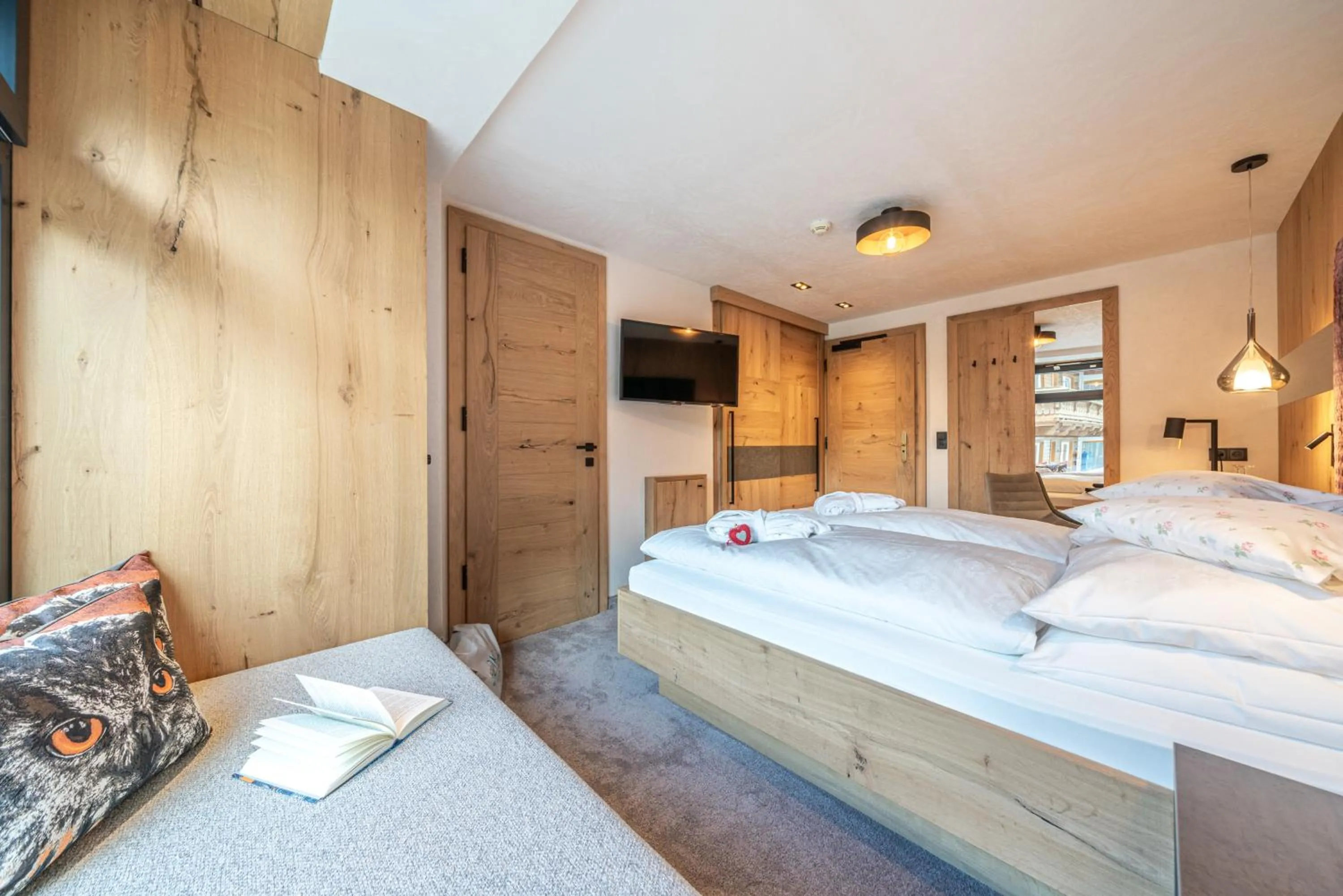 Bed in Hotel Wiesental