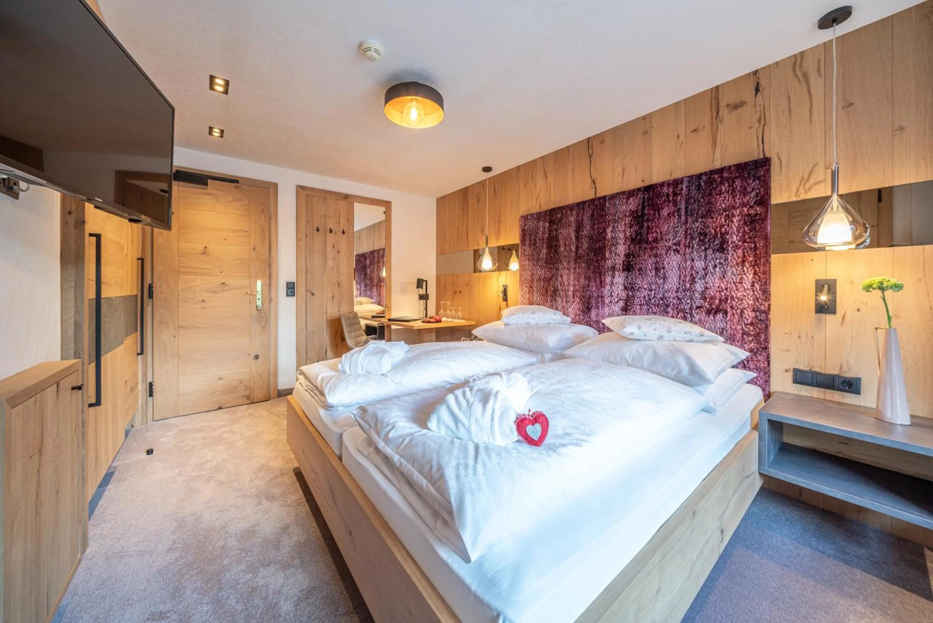 Bed in Hotel Wiesental