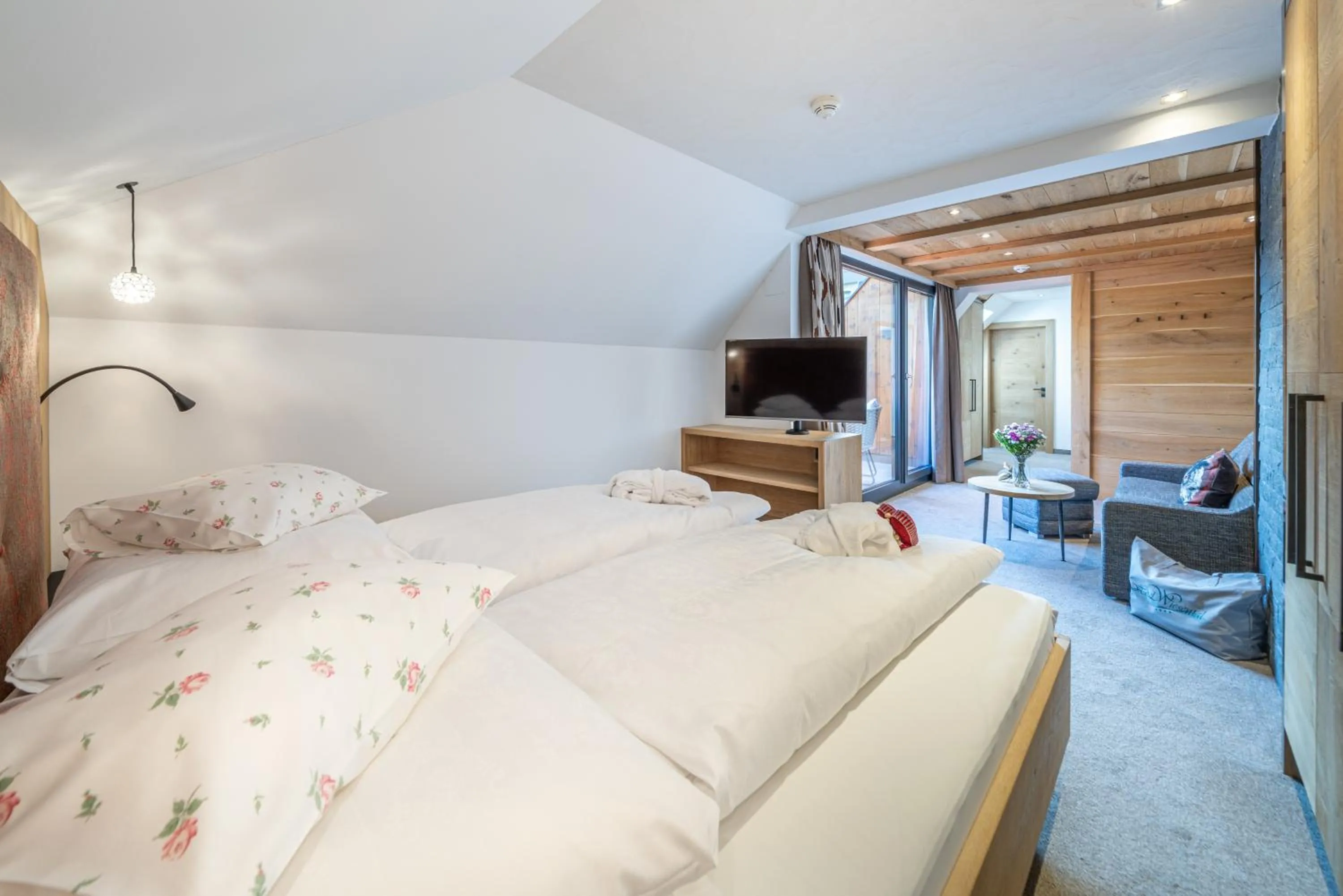 Bed in Hotel Wiesental
