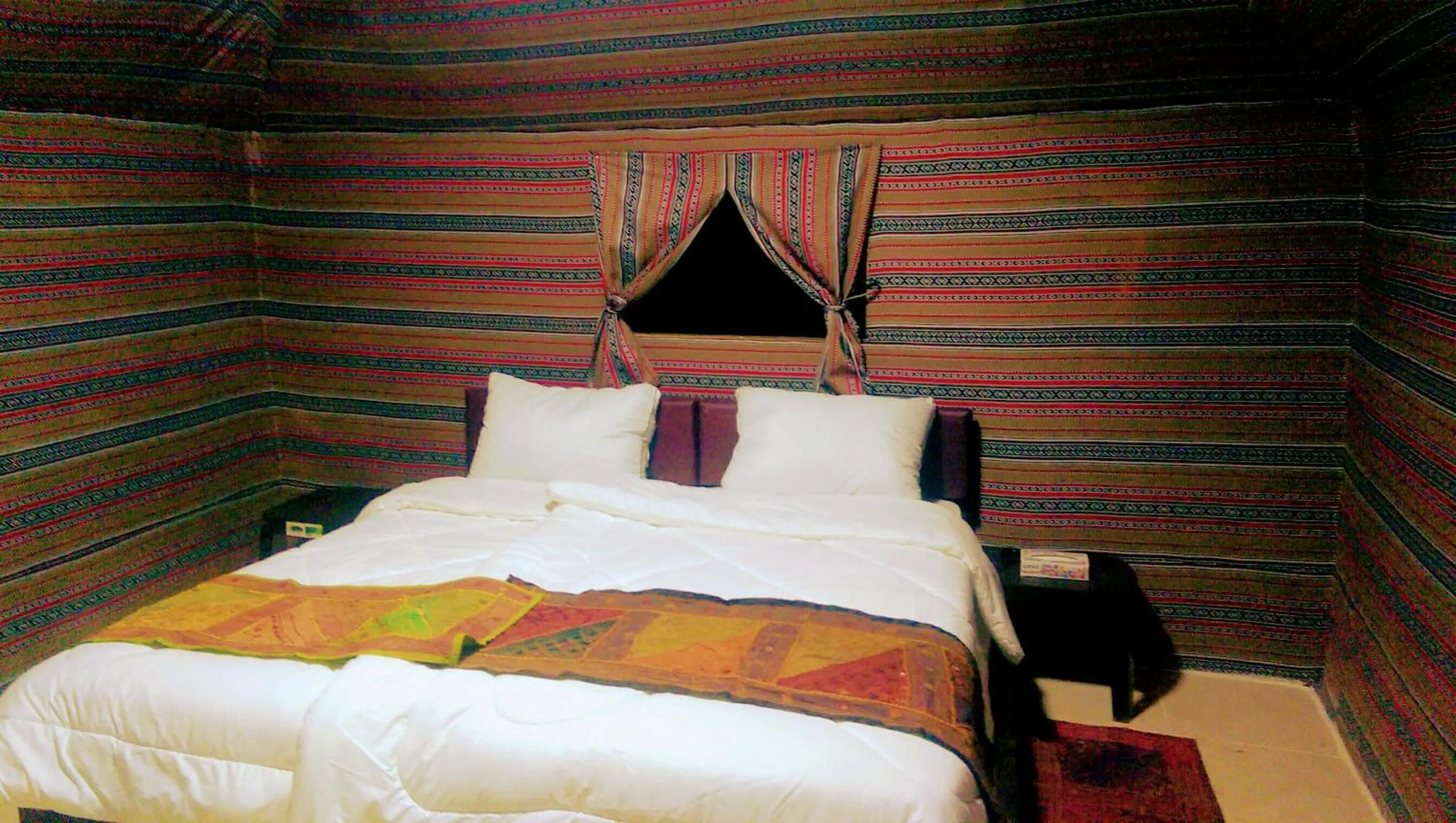 Bathroom, Bed in Beyond Wadi Rum Camp