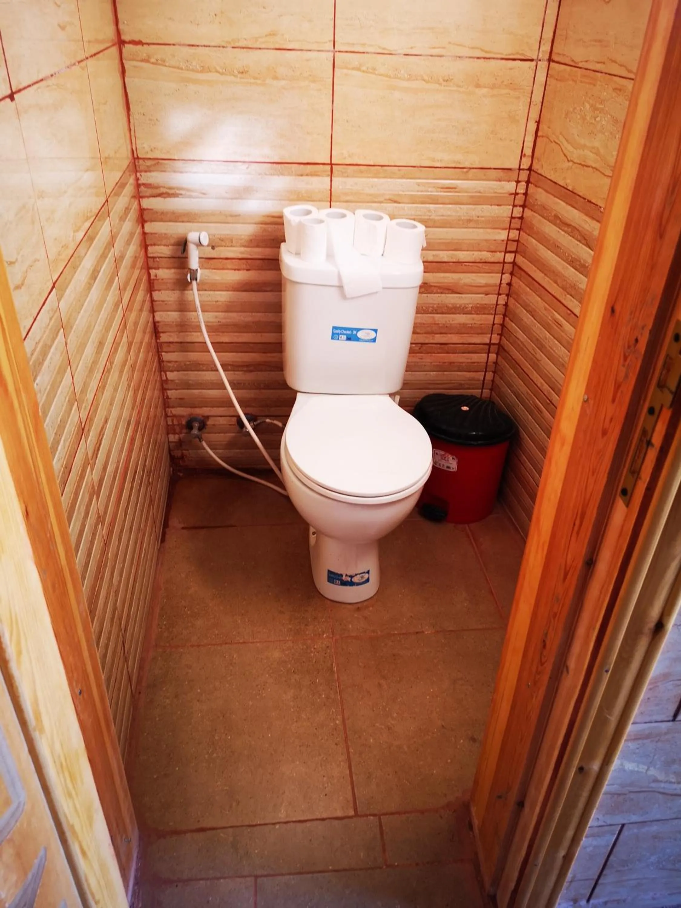 Toilet in Beyond Wadi Rum Camp