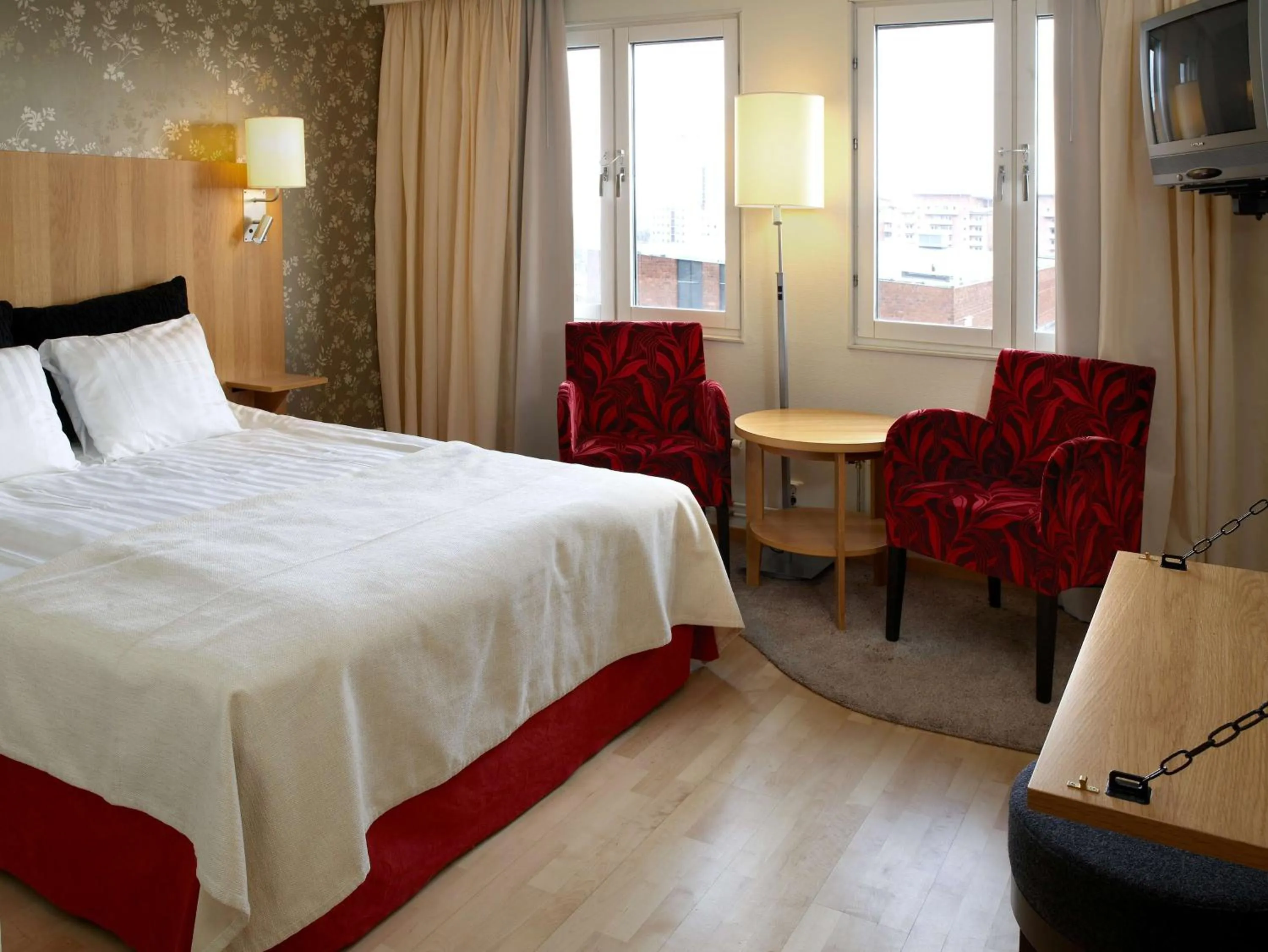 Bedroom, Bed in Scandic Billingen