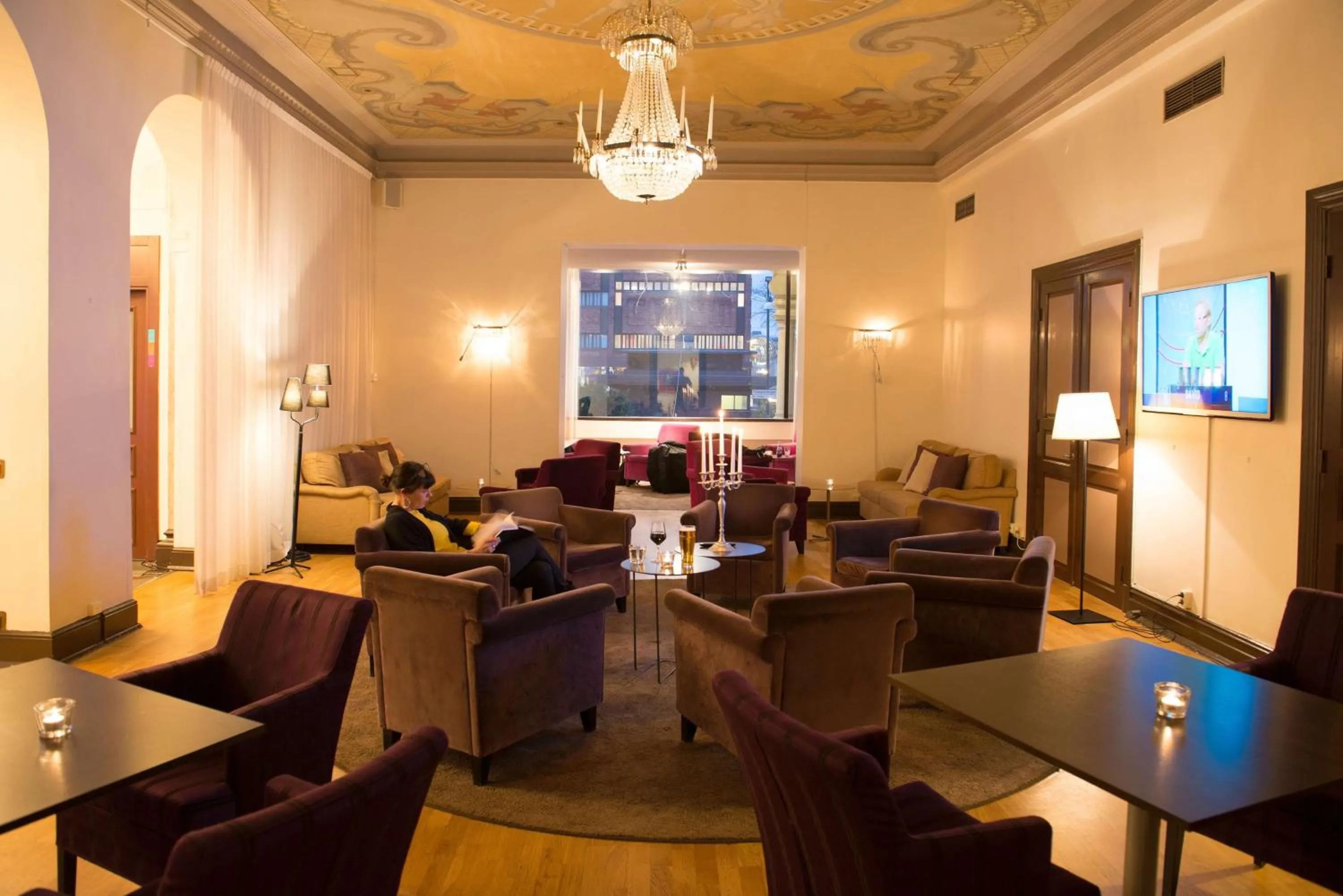 Lobby or reception in Scandic Billingen