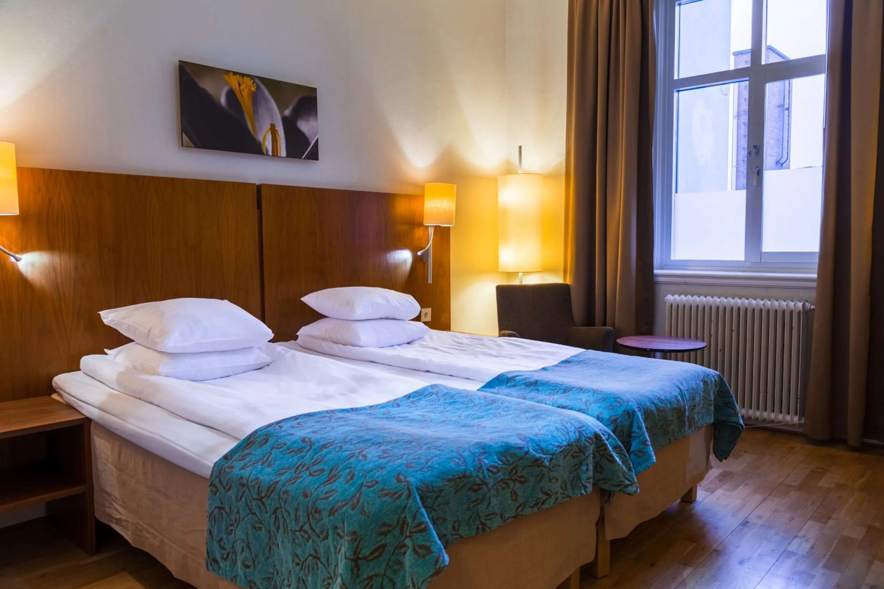 Bedroom, Bed in Scandic Billingen