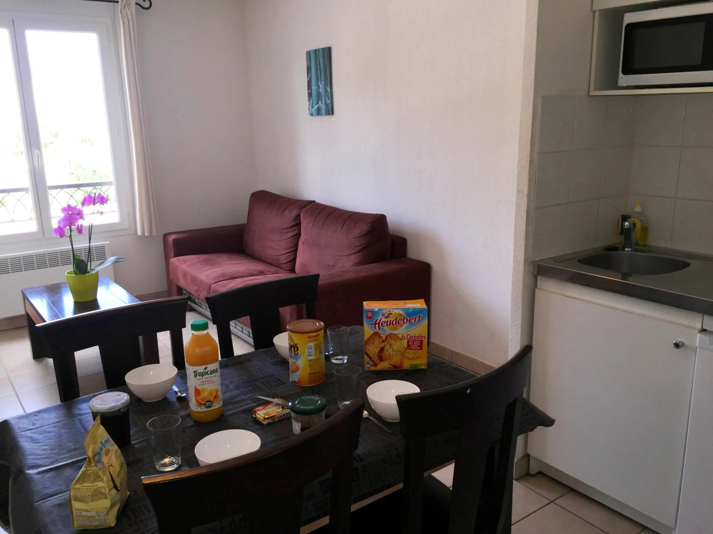 Living room in Résid'Artel Cadarache - ITER