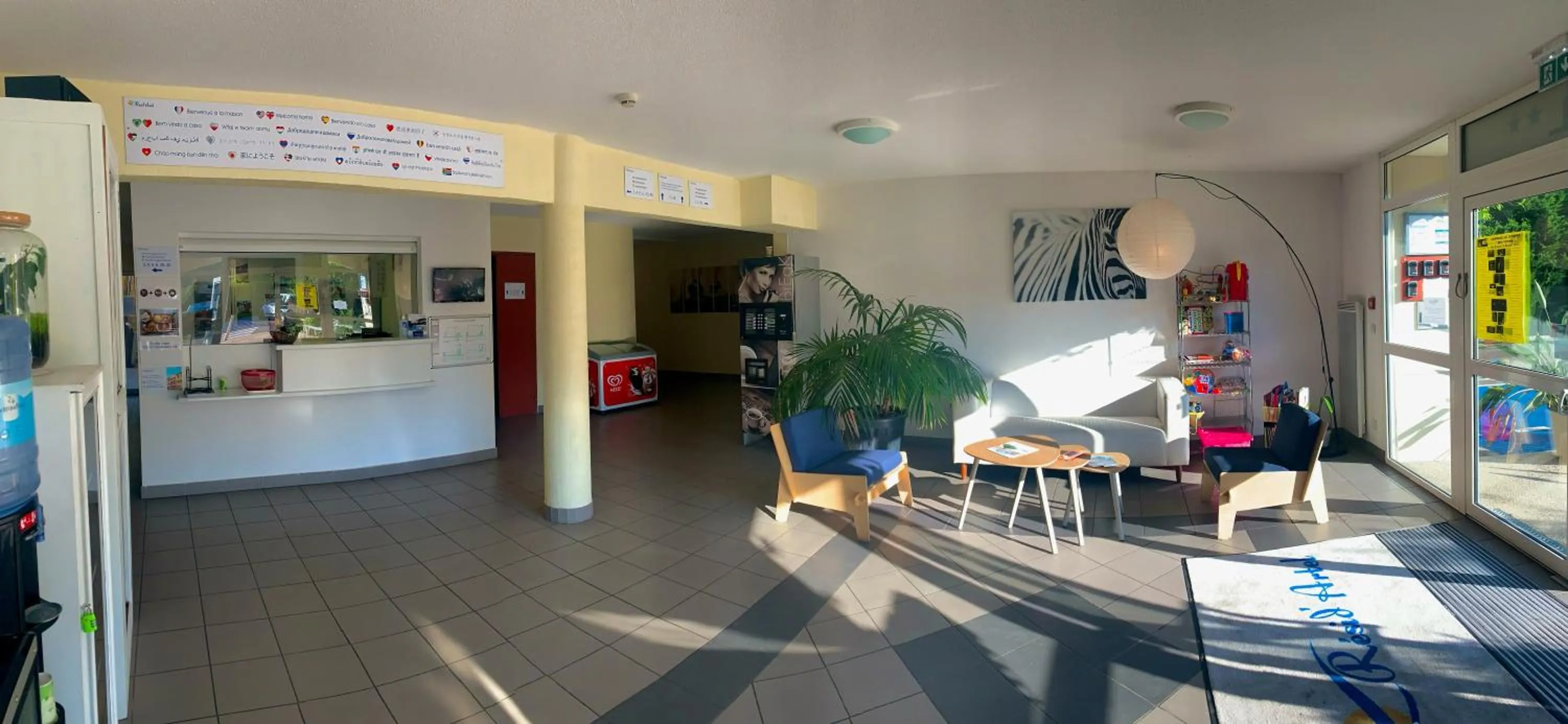 Lobby or reception in Résid'Artel Cadarache - ITER