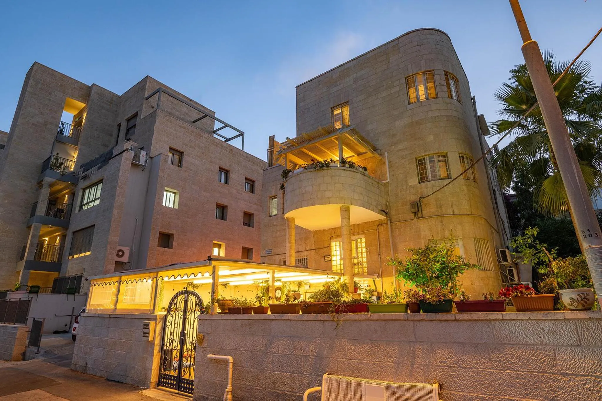 Property building in Mike's House Jerusalem