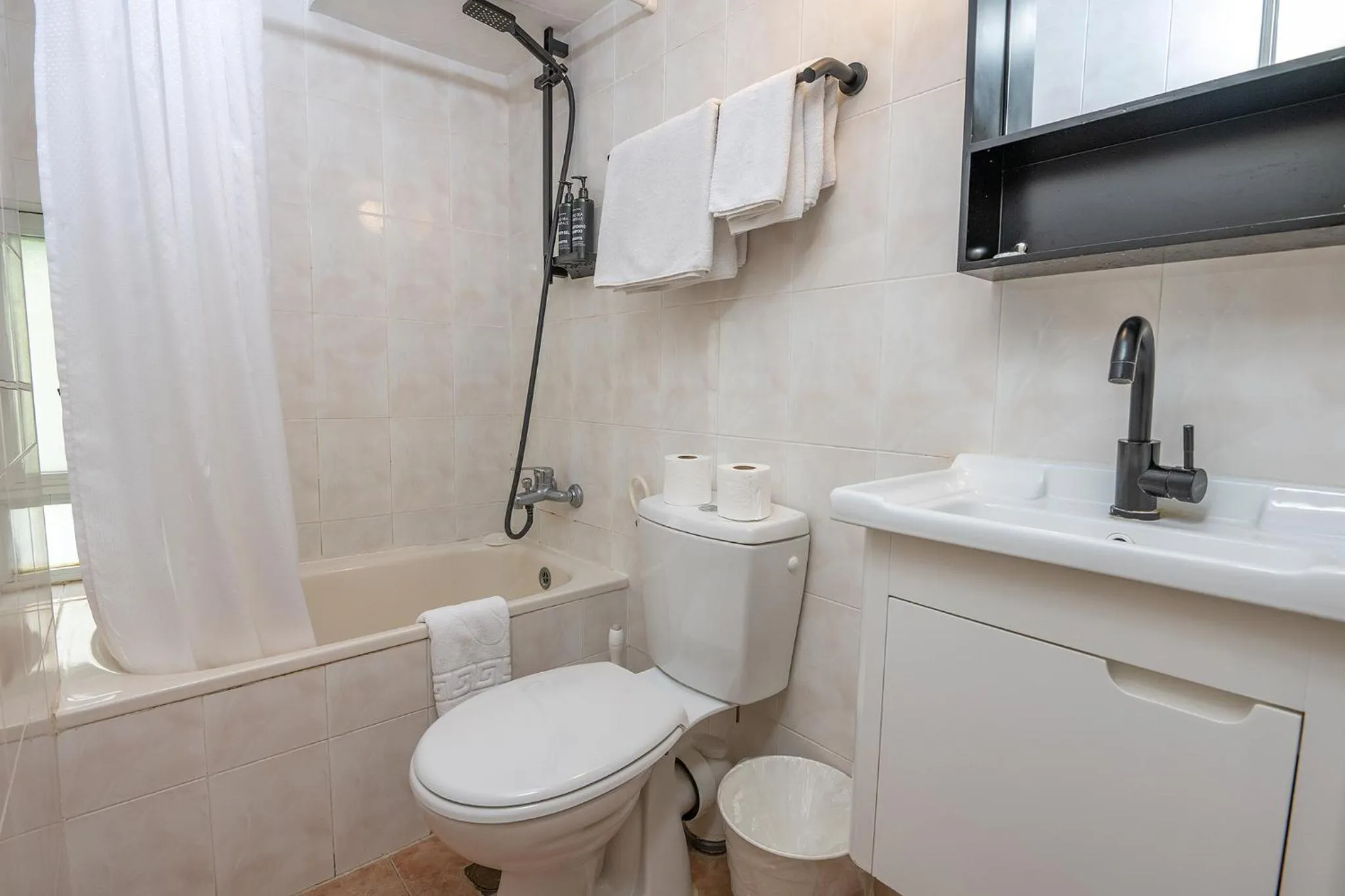 Shower in Mike's House Jerusalem