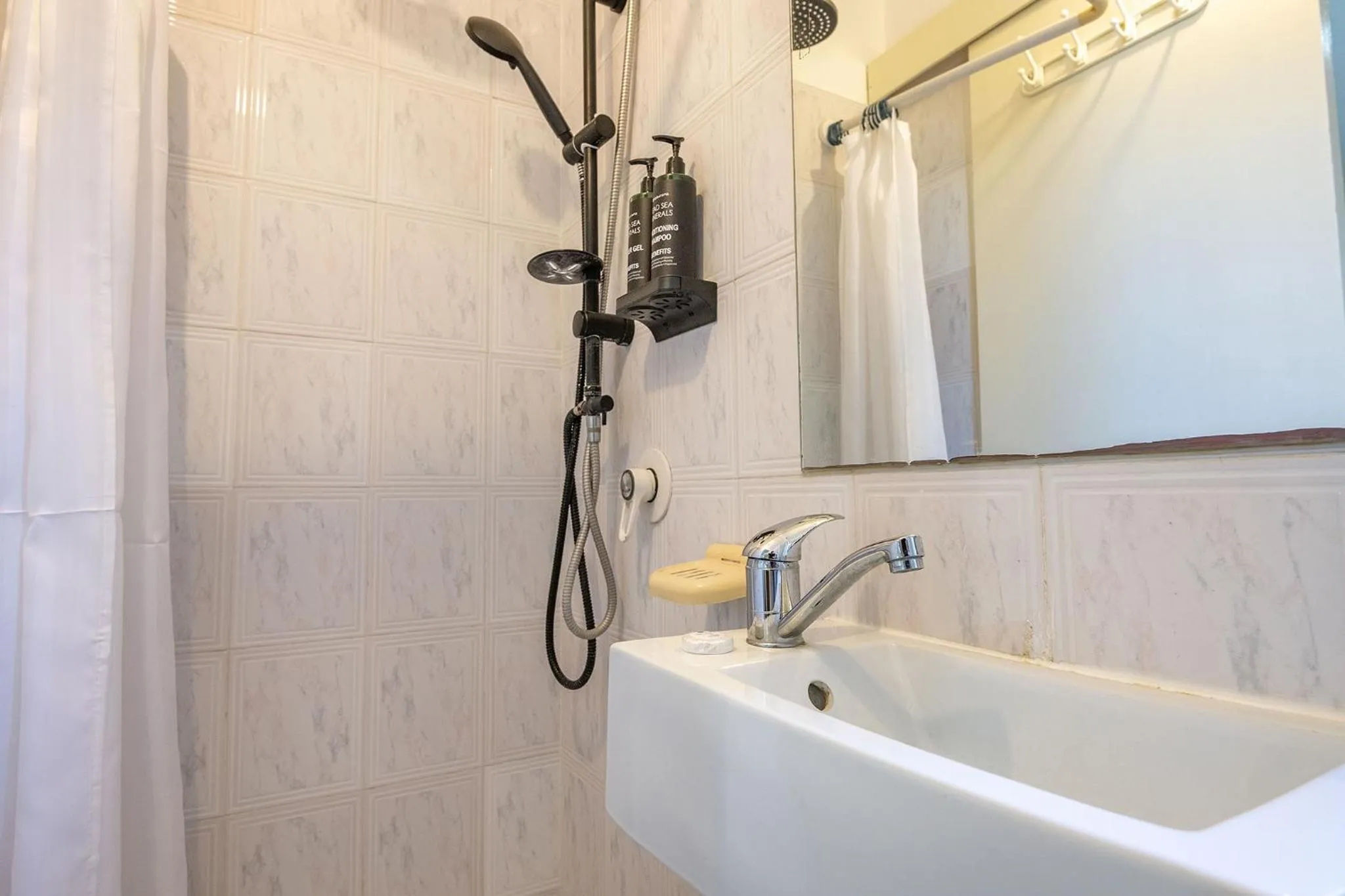 Shower in Mike's House Jerusalem