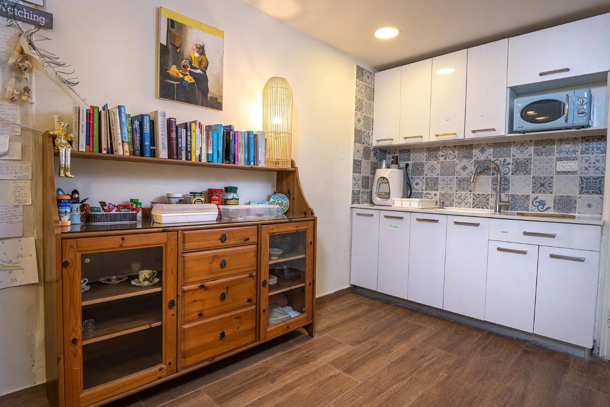 kitchen in Mike's House Jerusalem