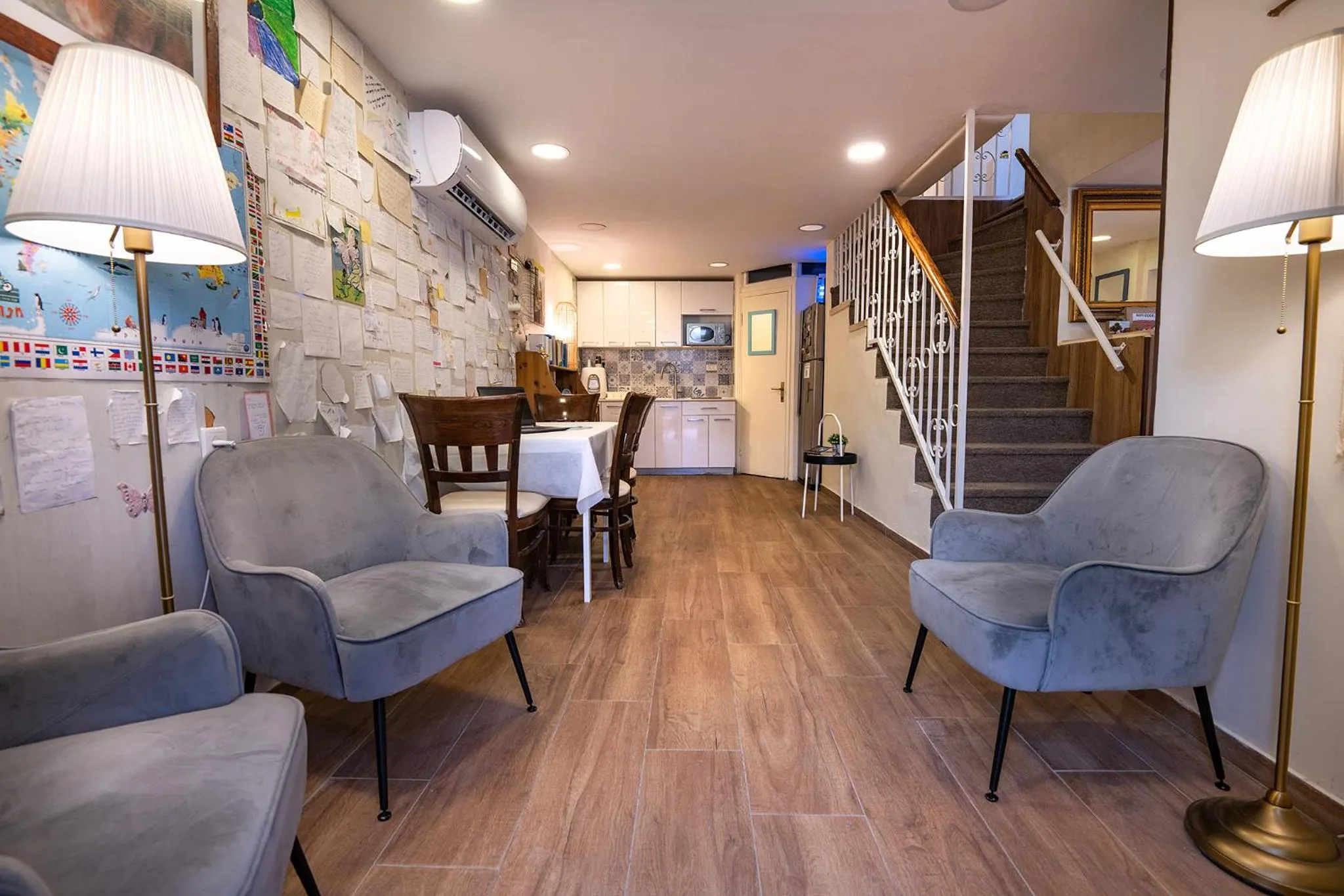 Lobby or reception in Mike's House Jerusalem