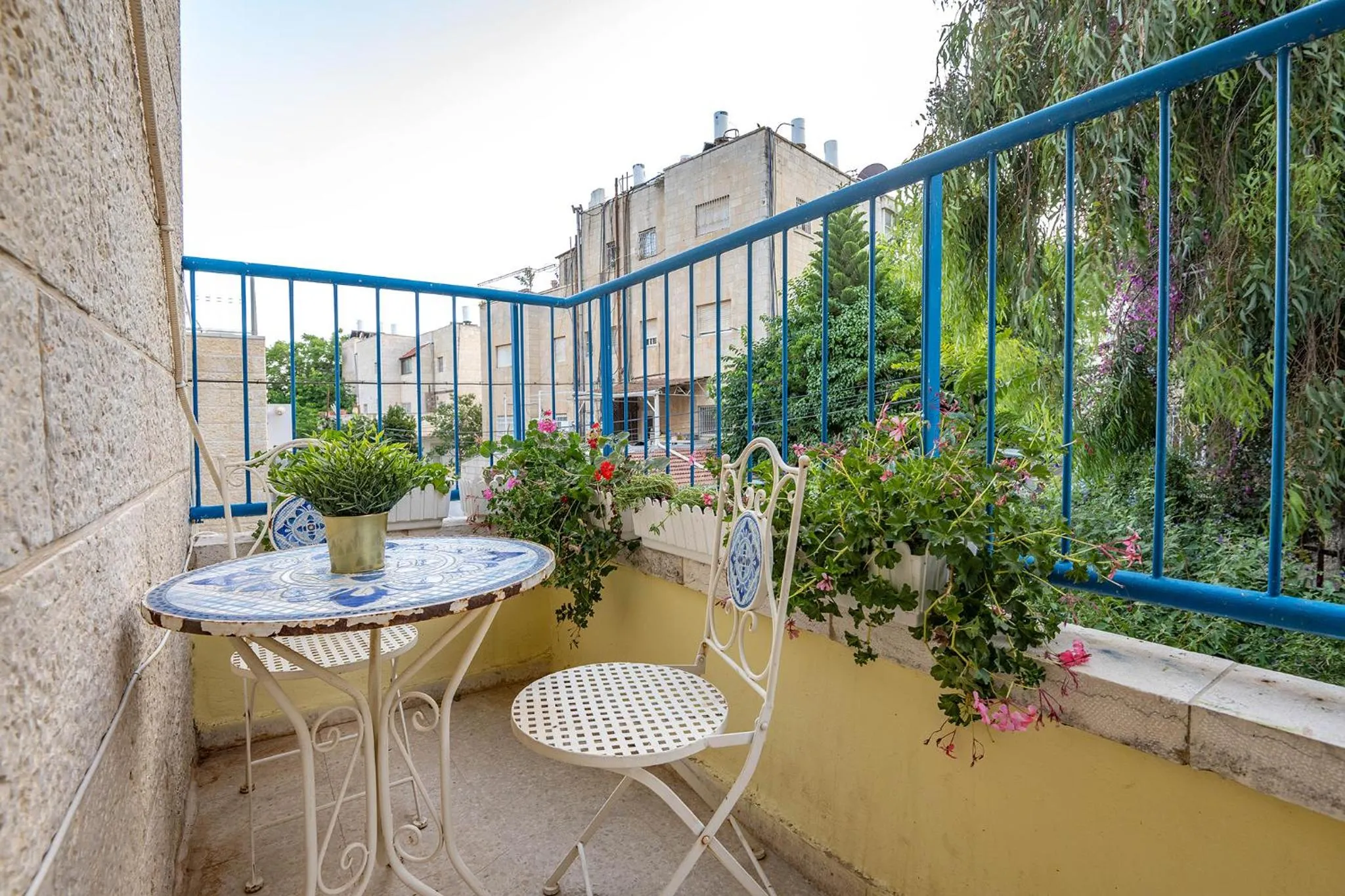 Balcony/Terrace in Mike's House Jerusalem