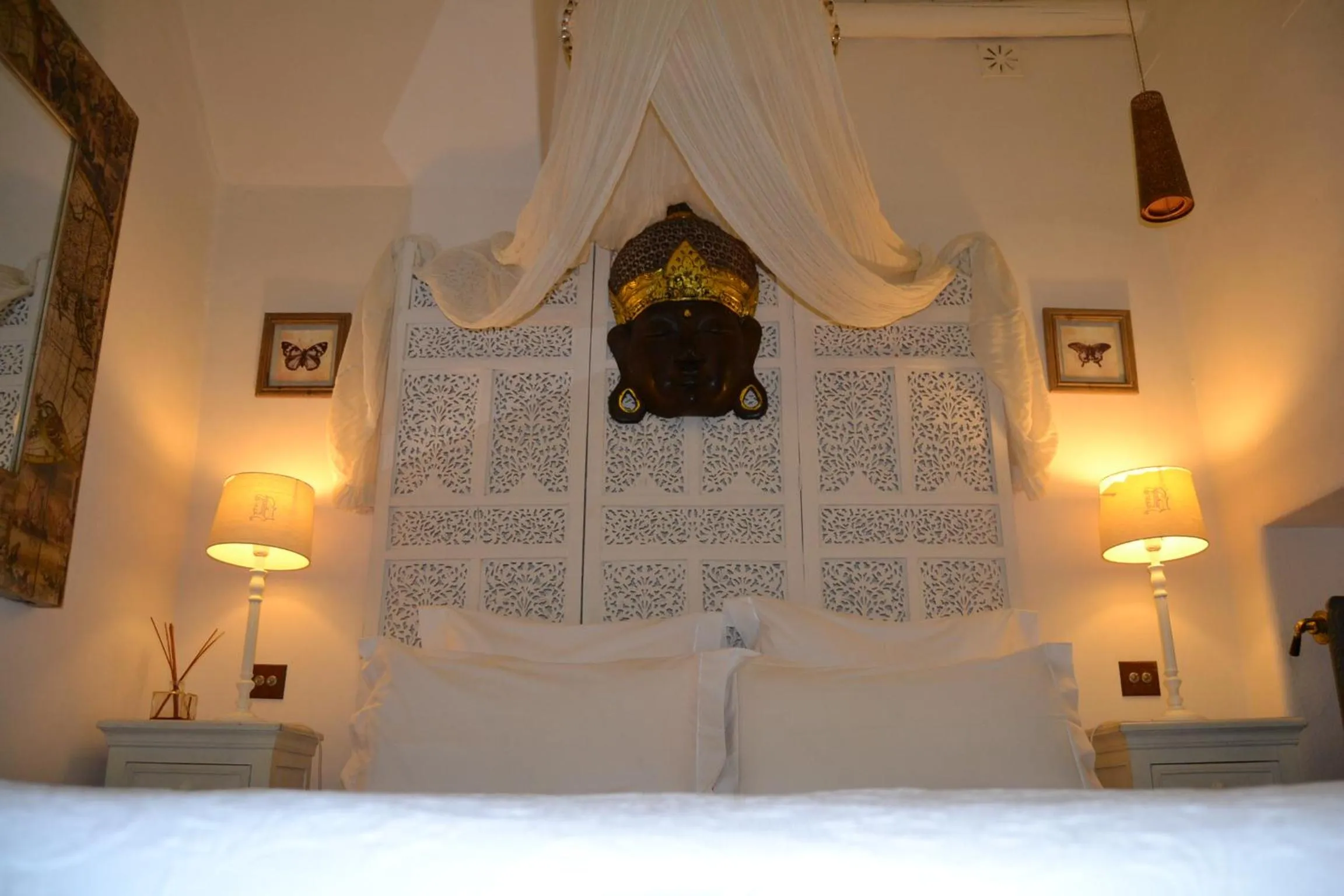 Decorative detail, Bed in Casa Pinto