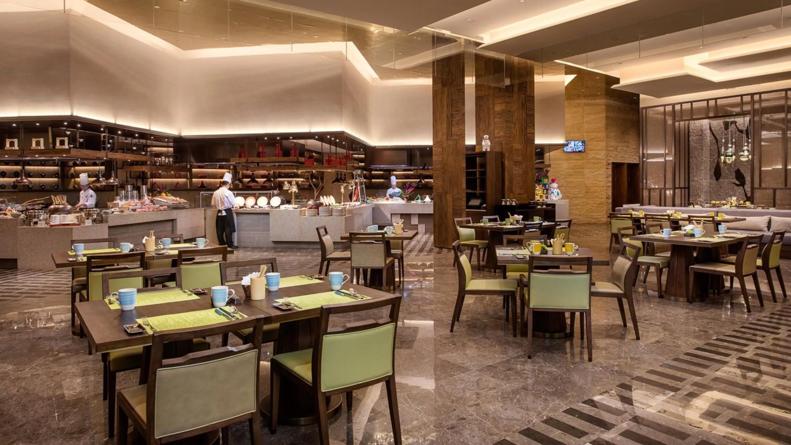 Restaurant/places to eat in HUALUXE Xiamen Haicang Habour View