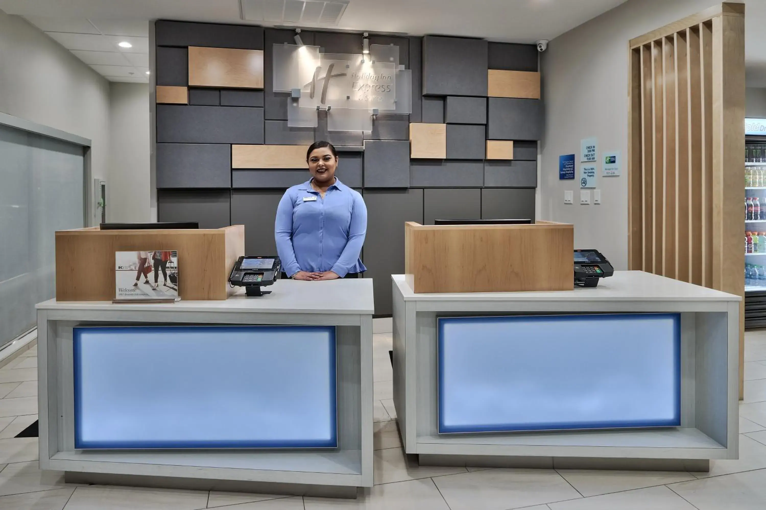 Lobby or reception in Holiday Inn Express & Suites - Houston East - Beltway 8 by IHG Lobby or reception in Holiday Inn Express & Suites - Houston East - Beltway 8 by IHG