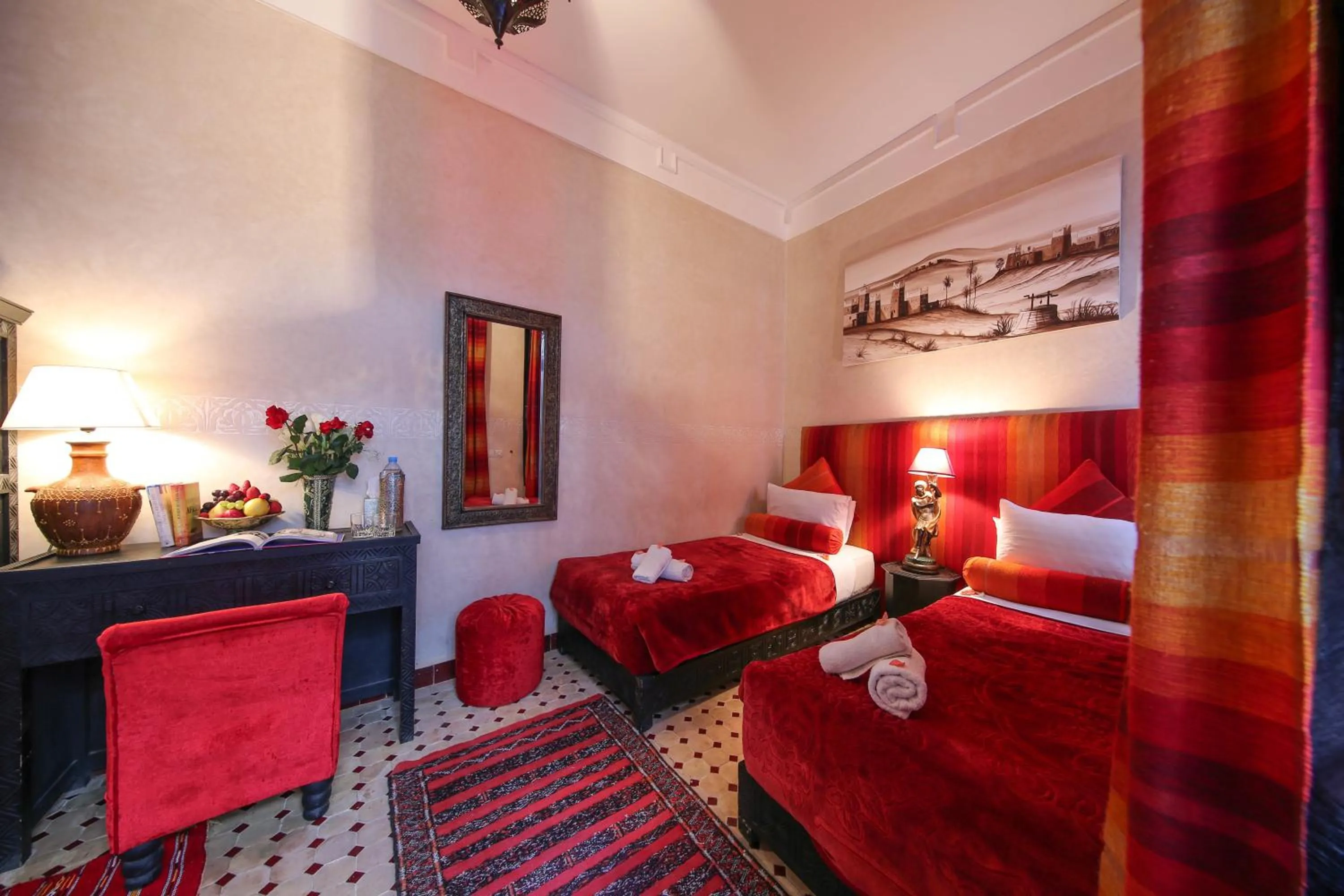 Photo of the whole room, Bed in Riad Africa - Marrakech Medina Maison d'Hote