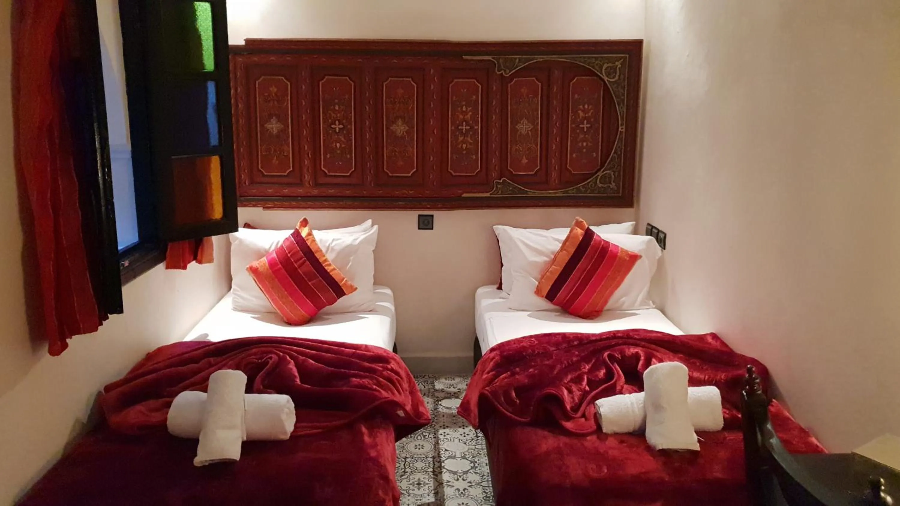 Bedroom, Bed in Riad Africa - Marrakech Medina Maison d'Hote