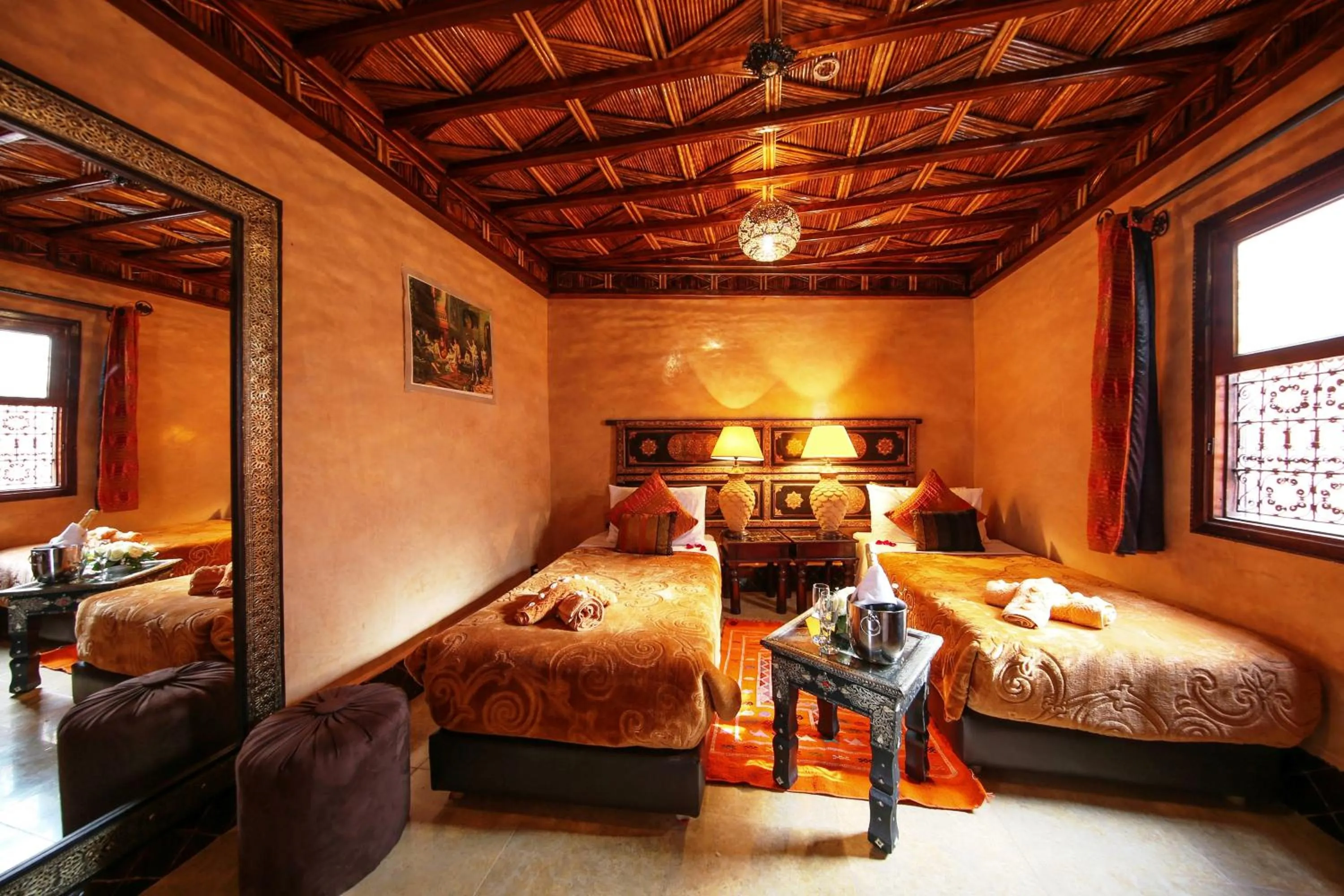 Bedroom, Bed in Riad Africa - Marrakech Medina Maison d'Hote