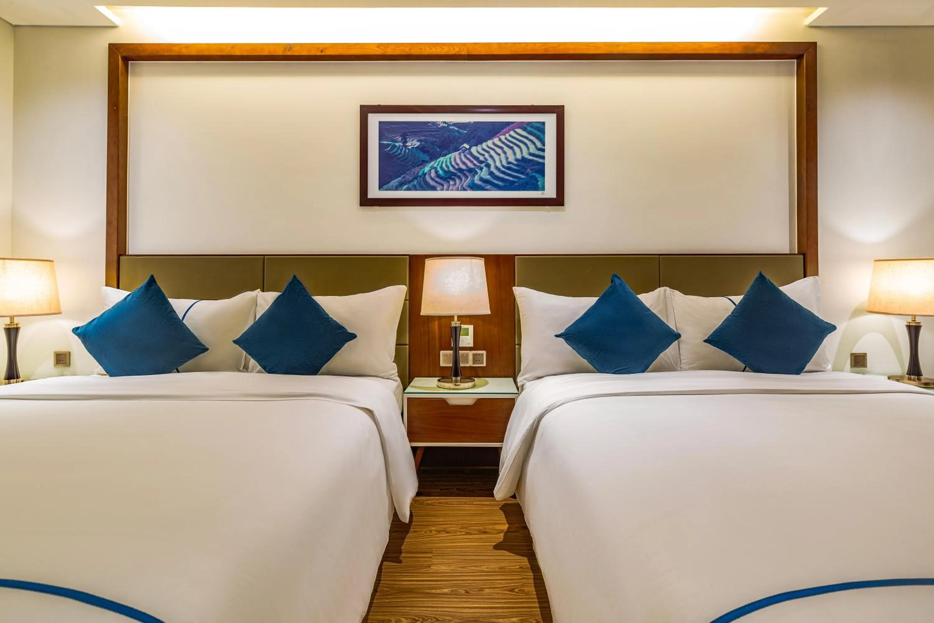 Bed in Pavilion Hotel Da Nang