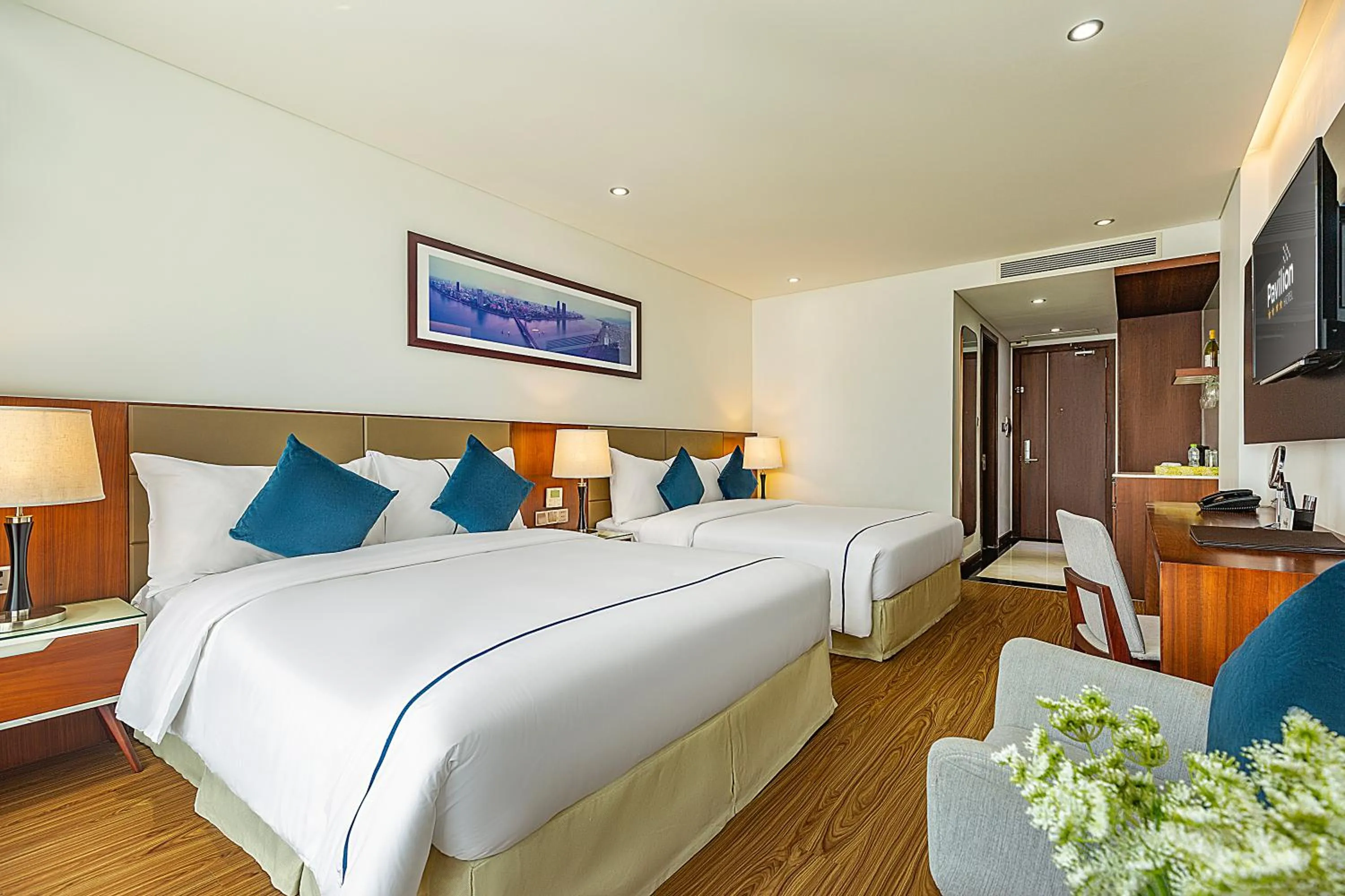 Bed in Pavilion Hotel Da Nang