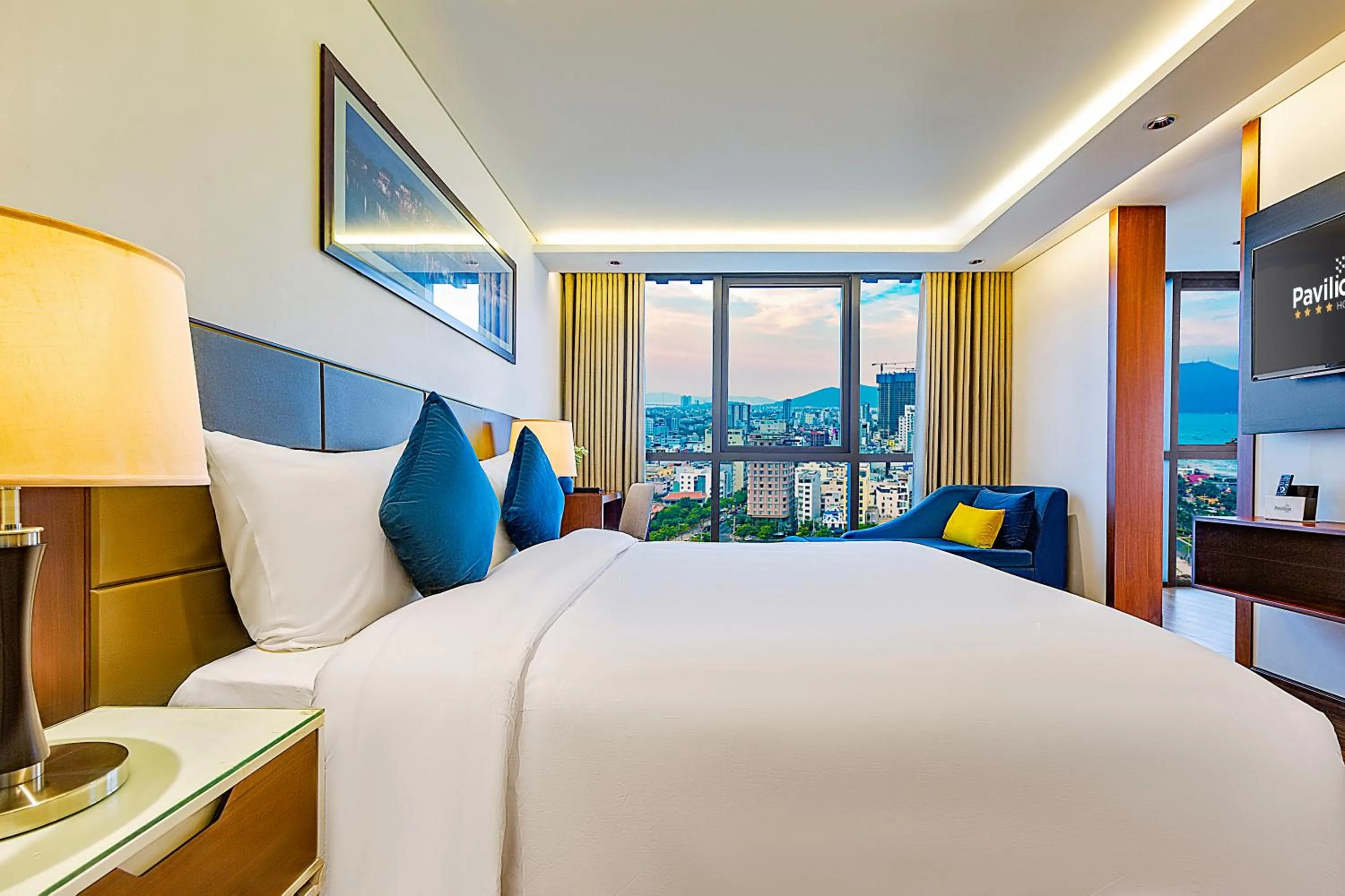 City view, Bed in Pavilion Hotel Da Nang