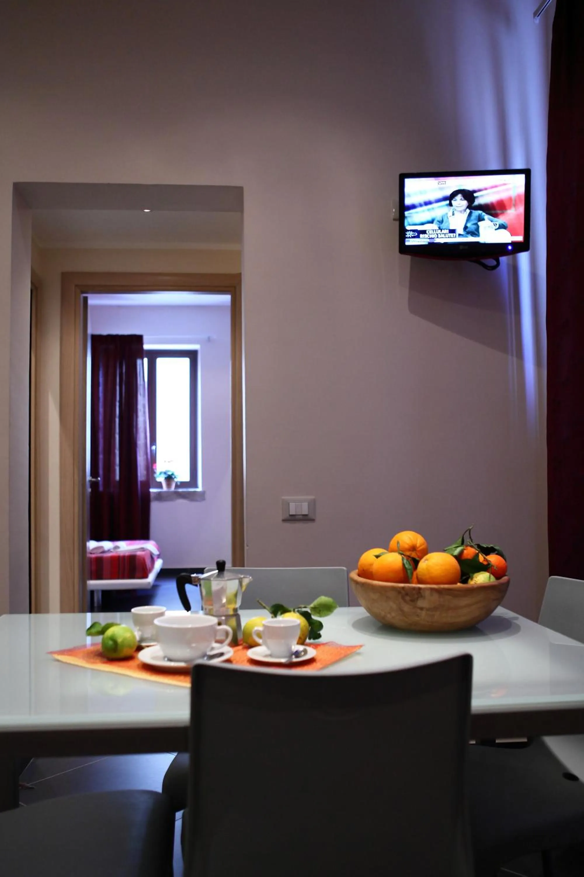 Dining area in Palazzo Dei Corsari