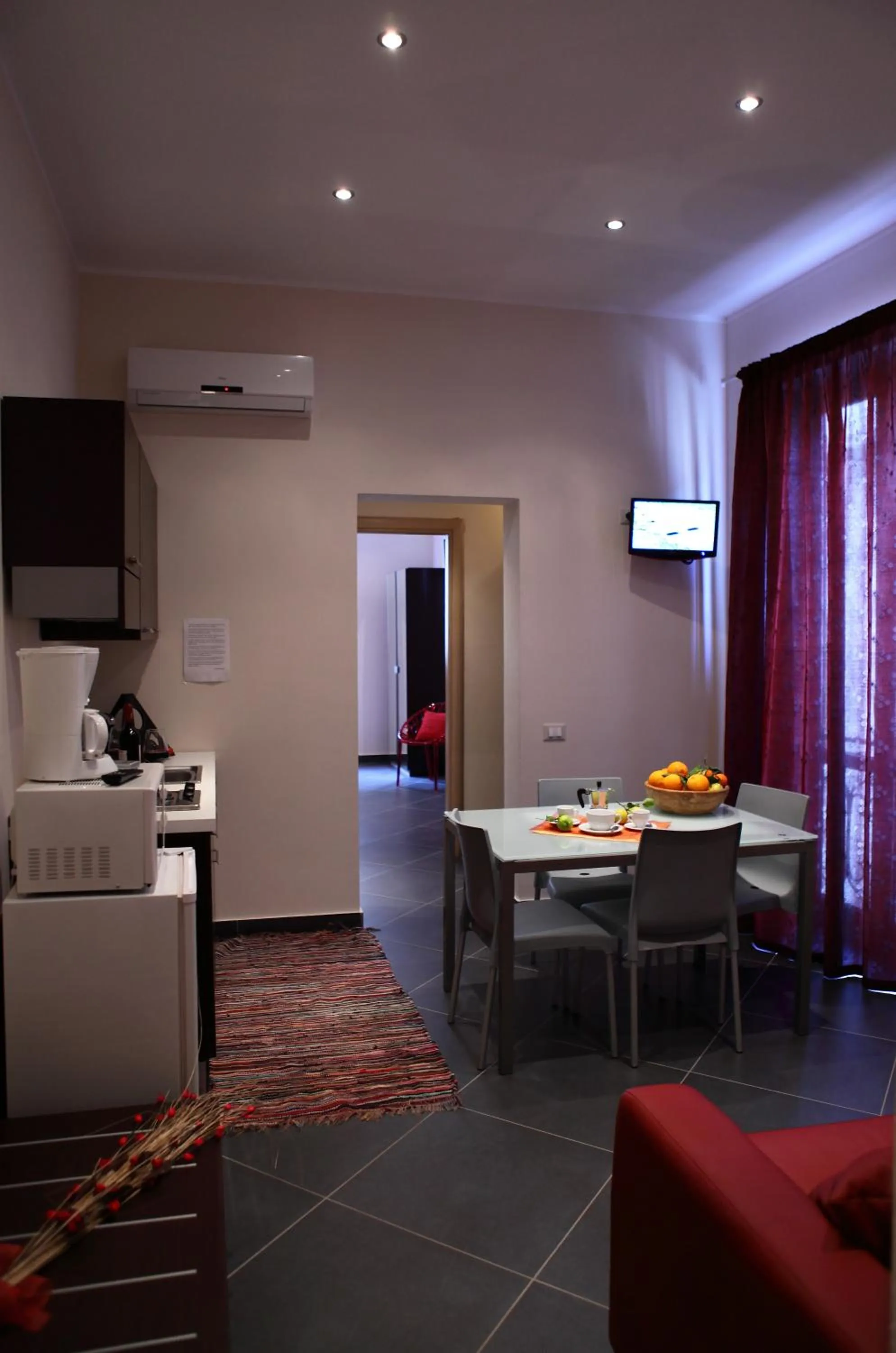 Dining area in Palazzo Dei Corsari