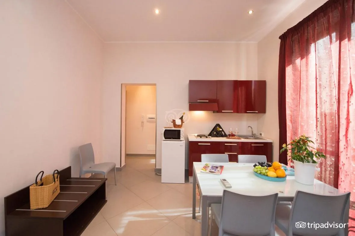 Dining area in Palazzo Dei Corsari