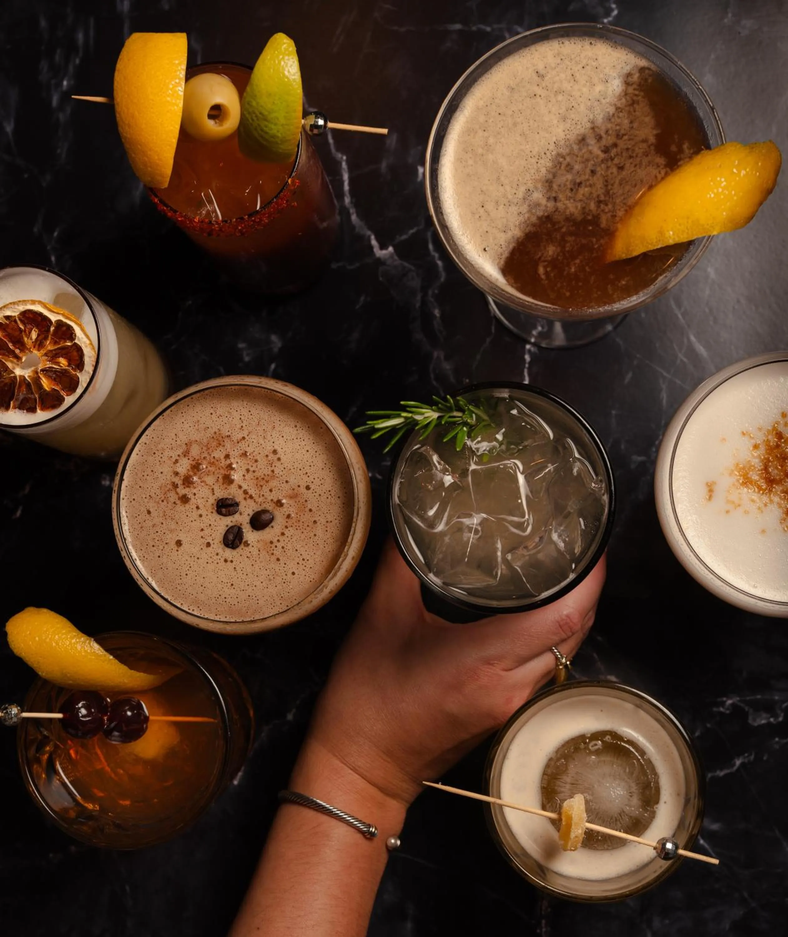 Food and drinks in The Delaney Hotel