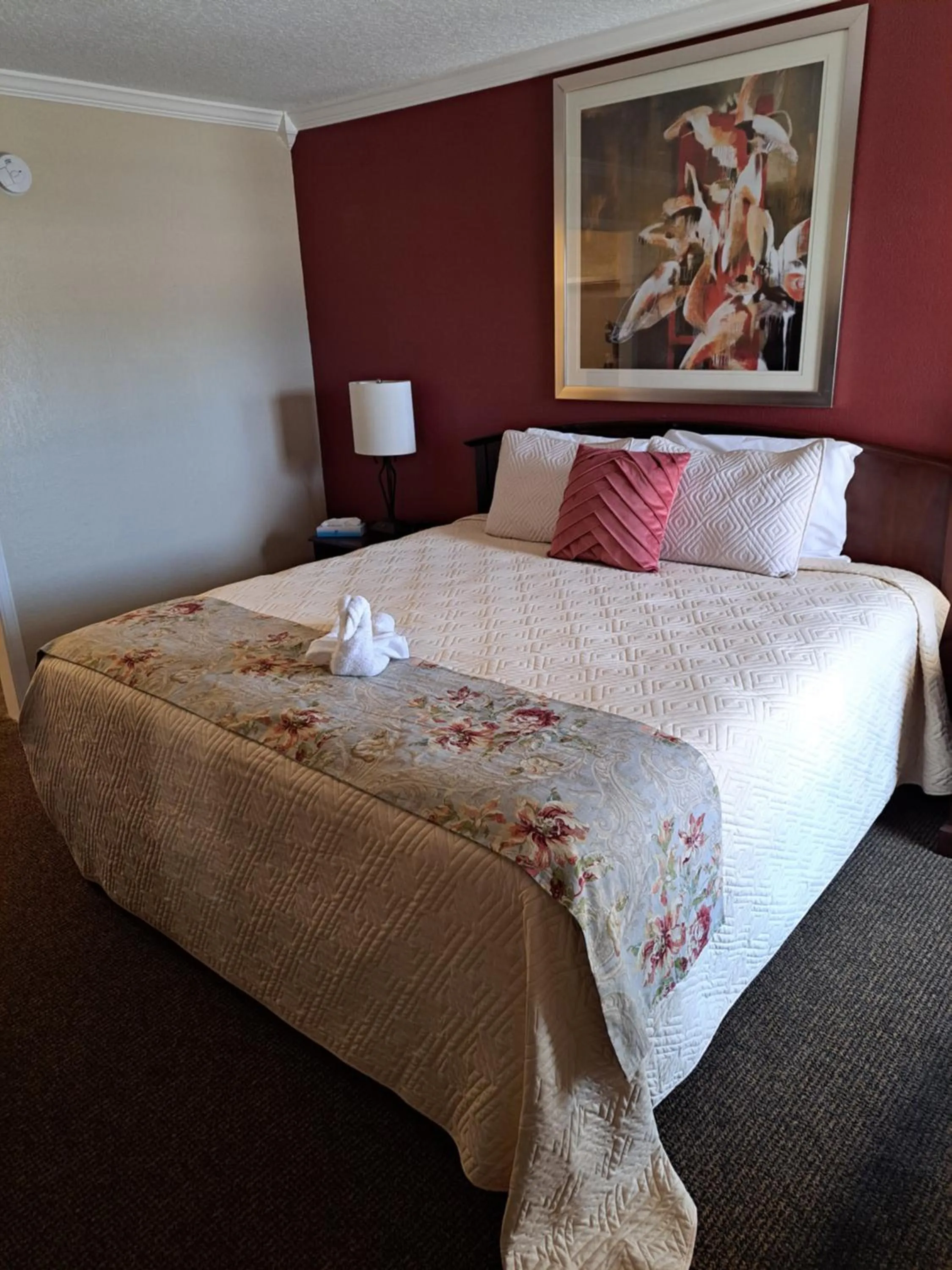 Bed in Victorian Inn